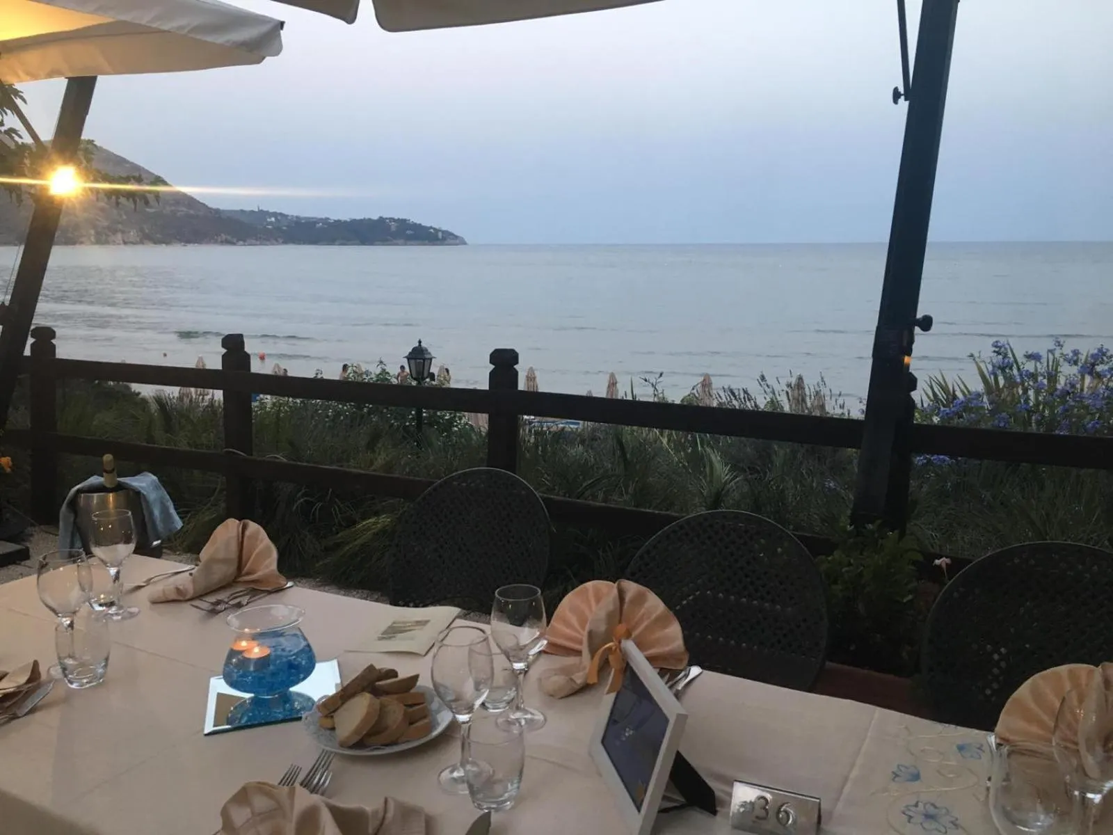 Restaurant/places to eat in Grand Hotel Il Ninfeo