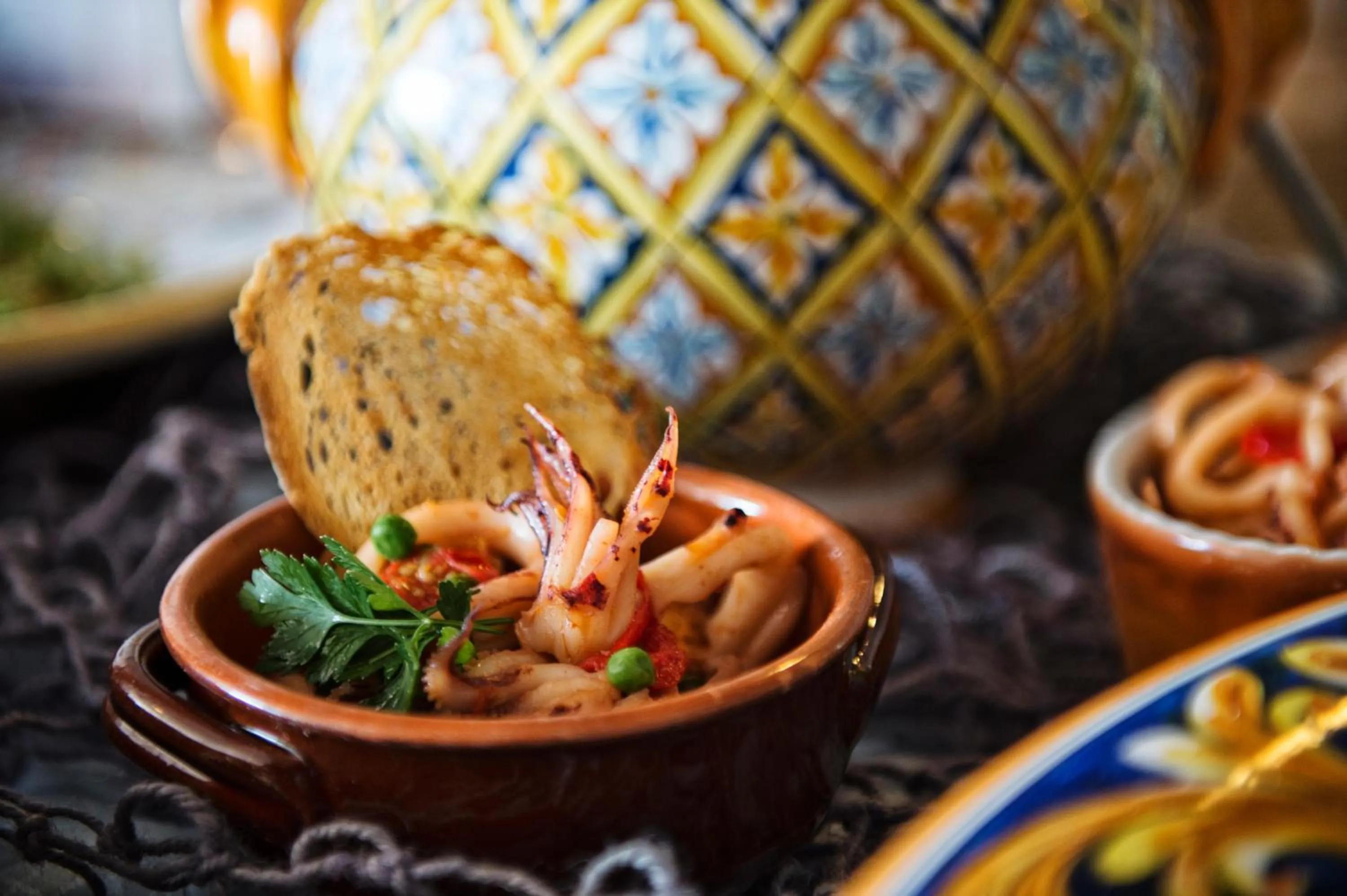 Food in Grand Hotel Il Ninfeo