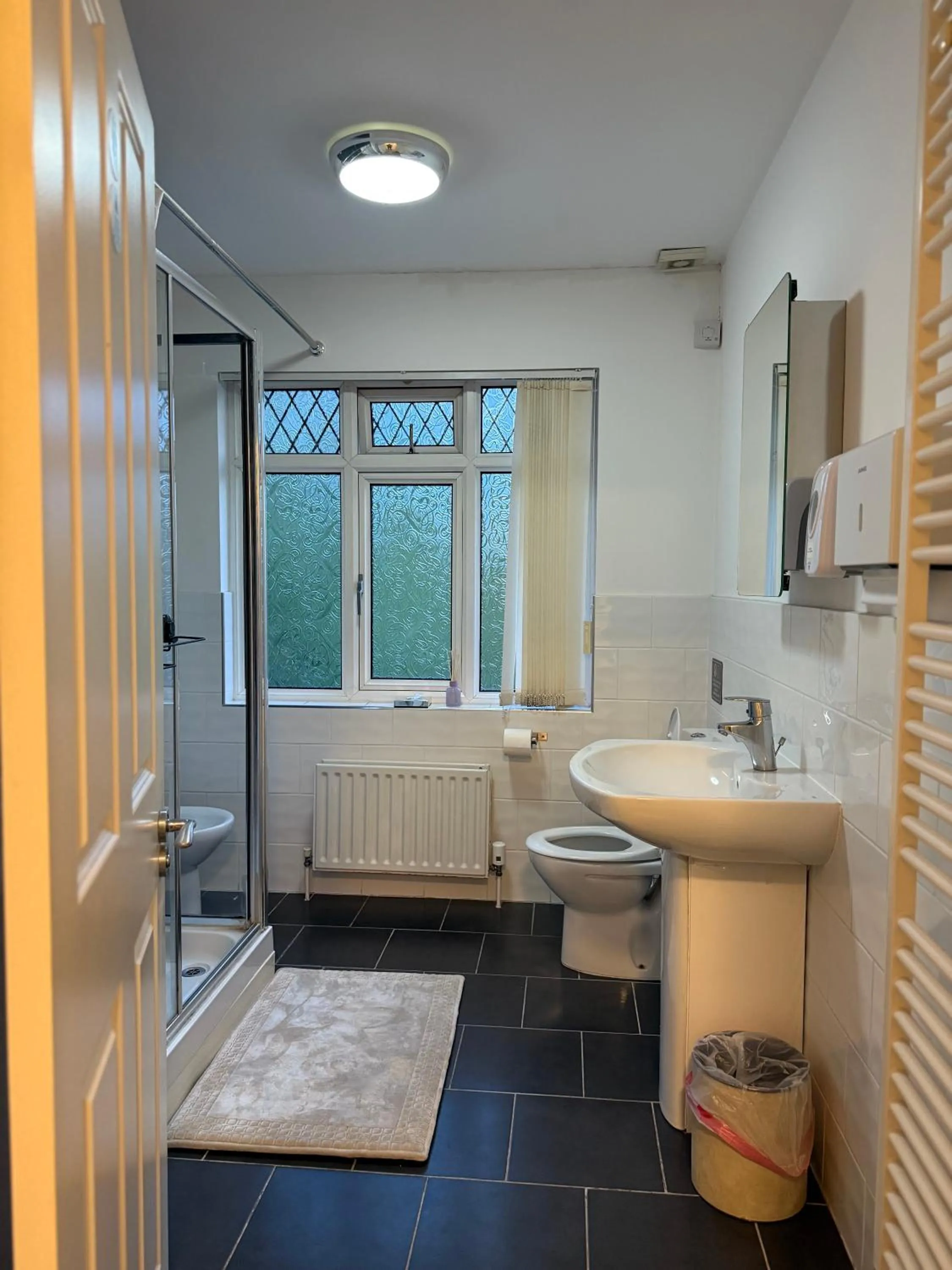 Shower in Clifton House Brighton