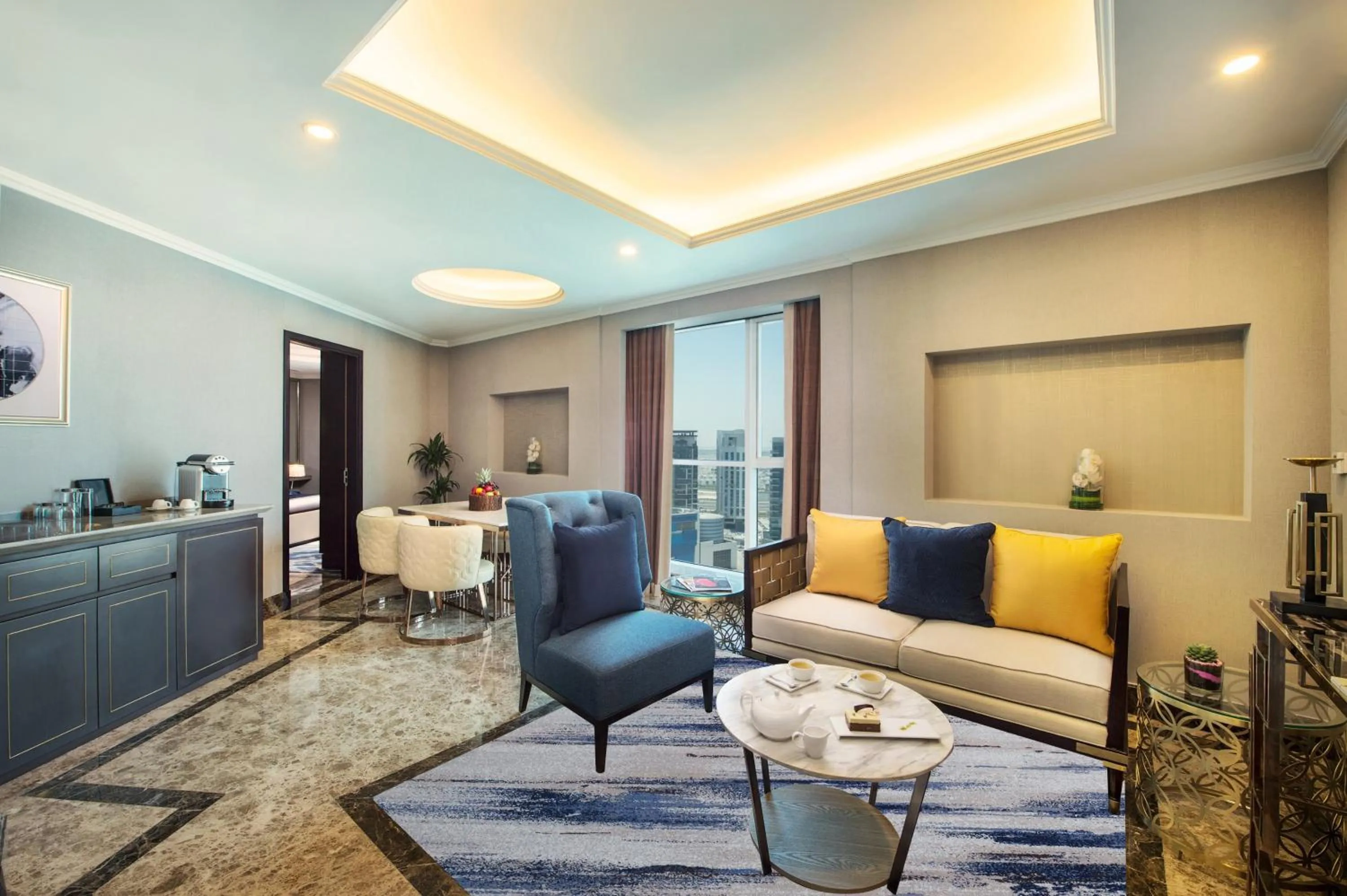Living room in Grand Mercure Business Bay