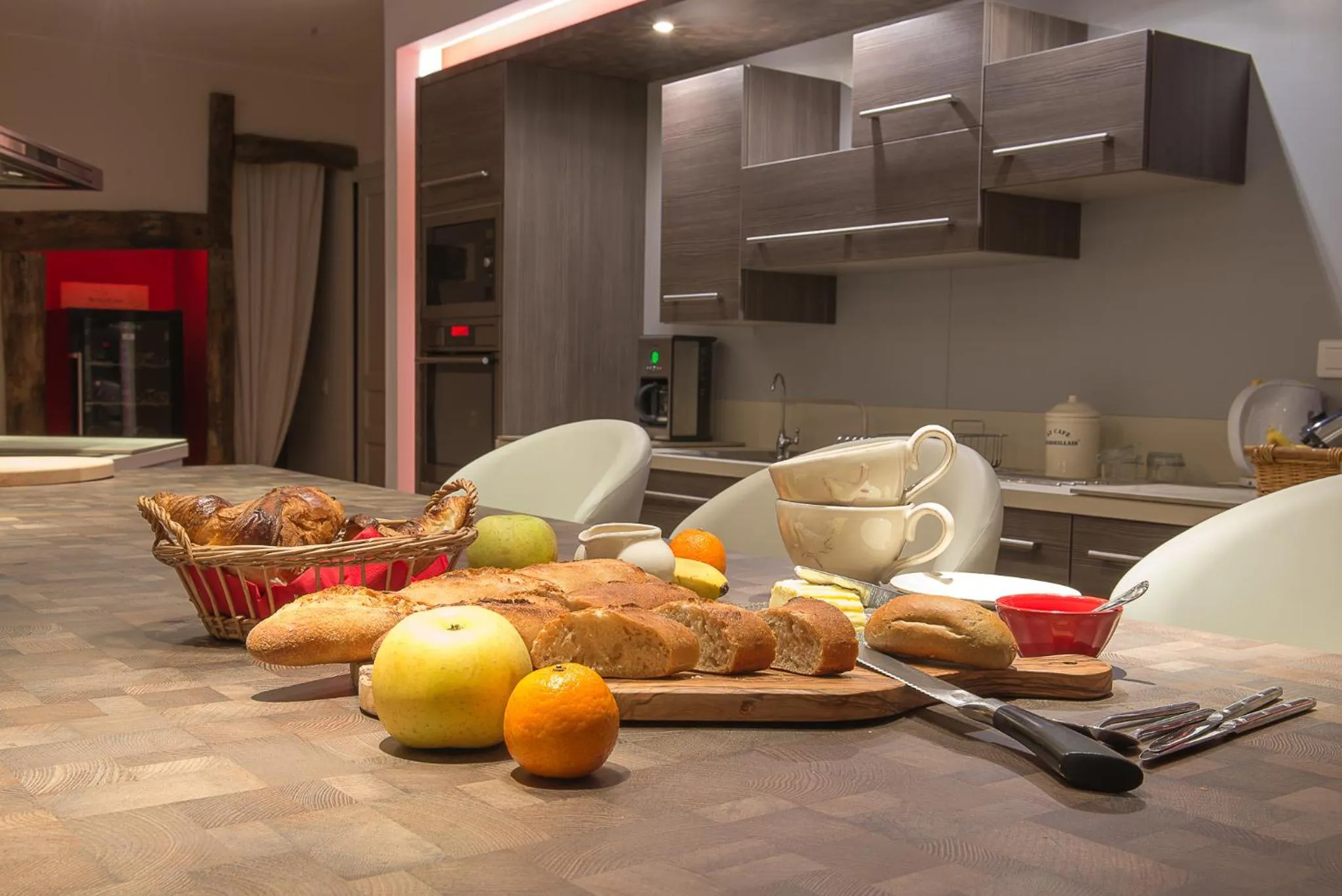 Food and drinks in Domaine Jobert