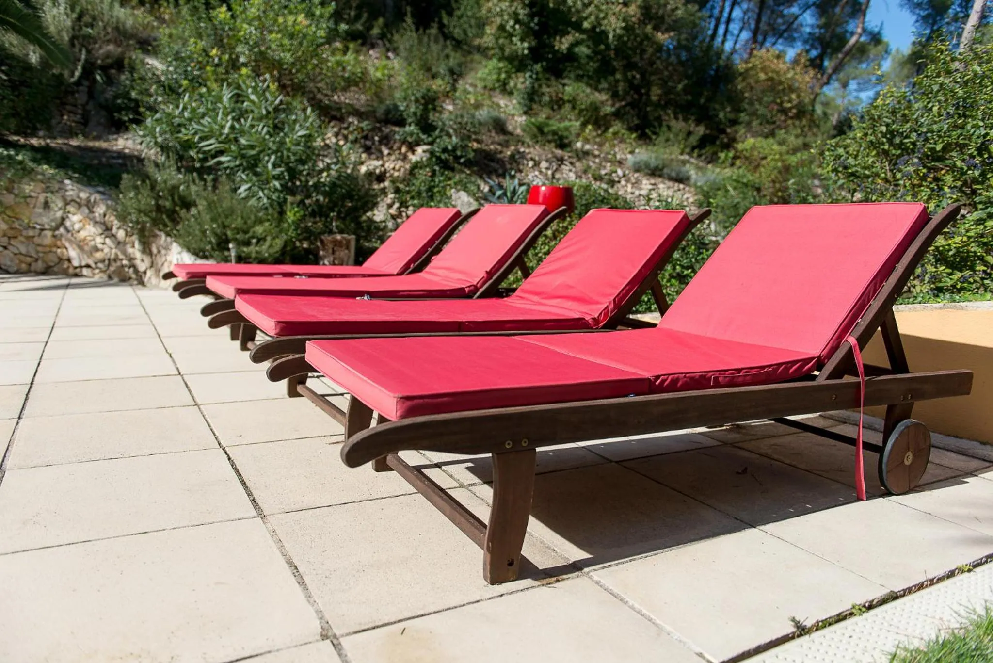 Swimming pool in Domaine Jobert