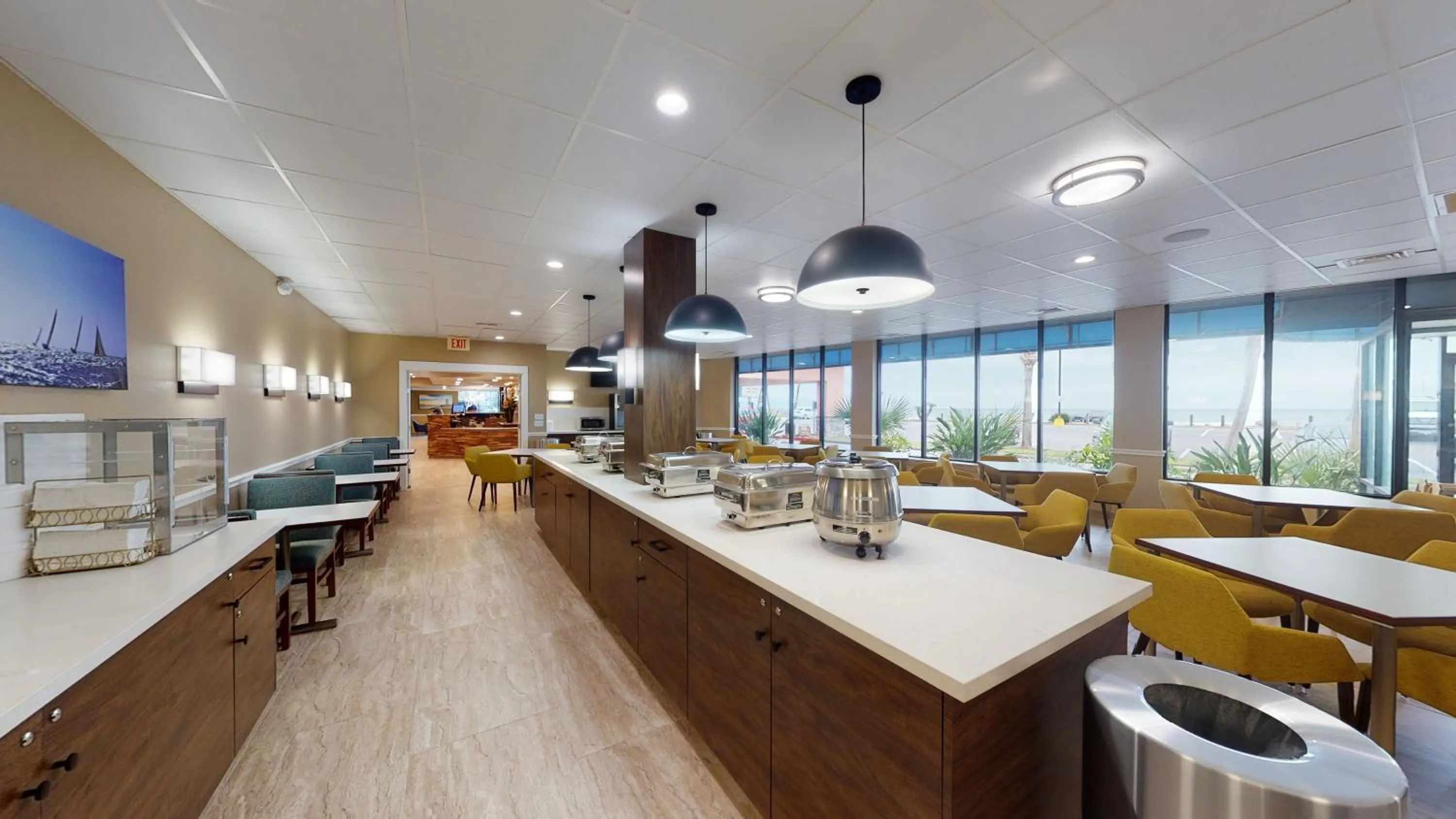 Property building in Beachfront Palms Hotel Galveston