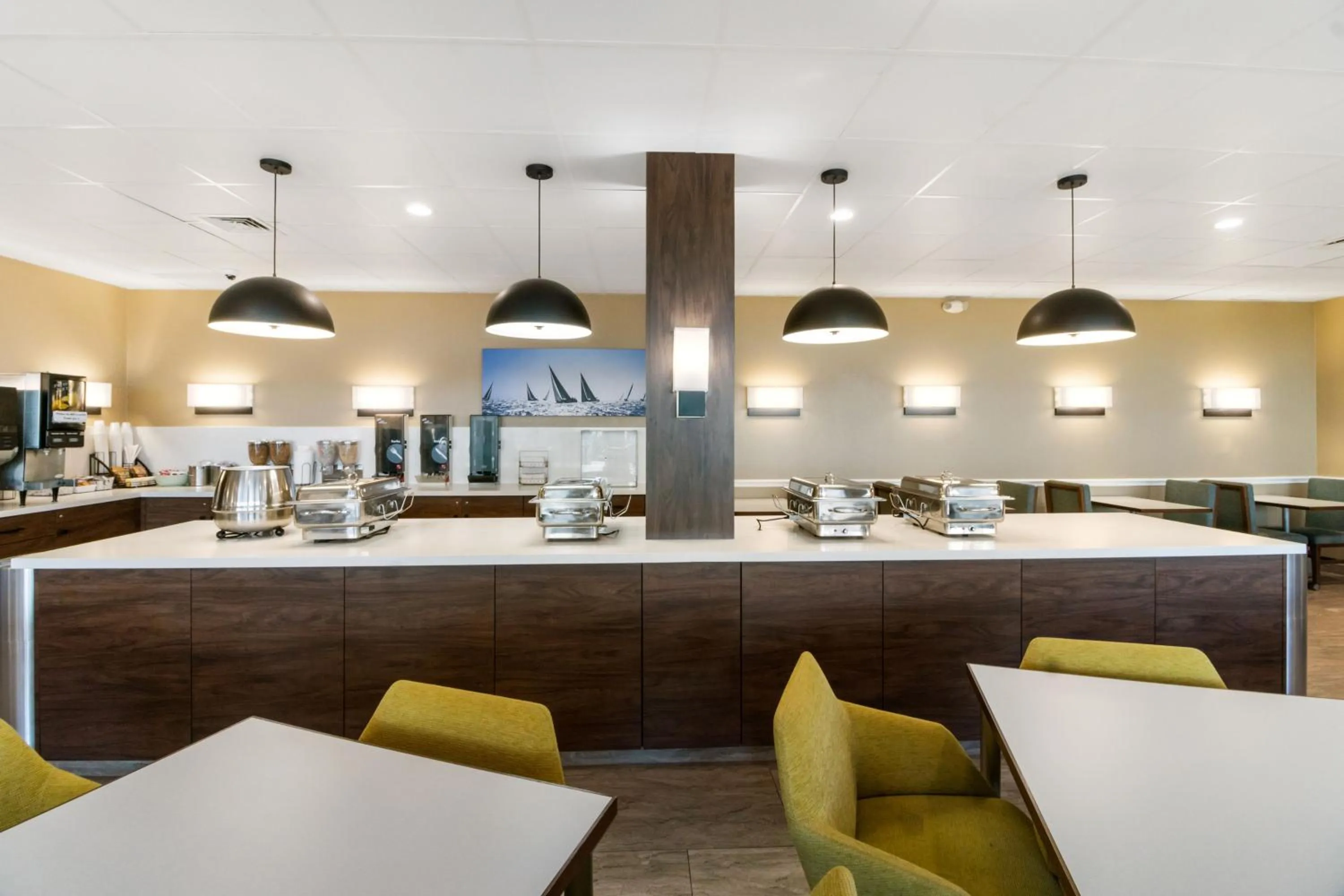 Breakfast in Beachfront Palms Hotel Galveston