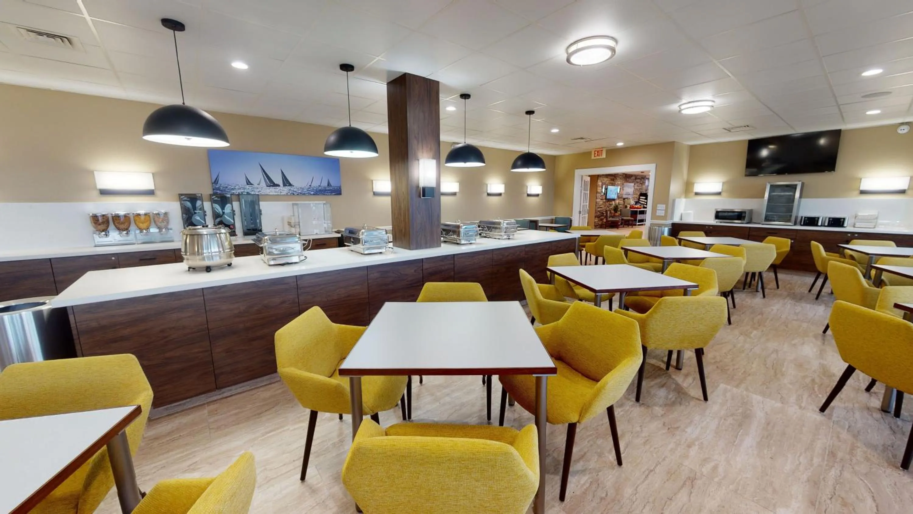 Property building in Beachfront Palms Hotel Galveston