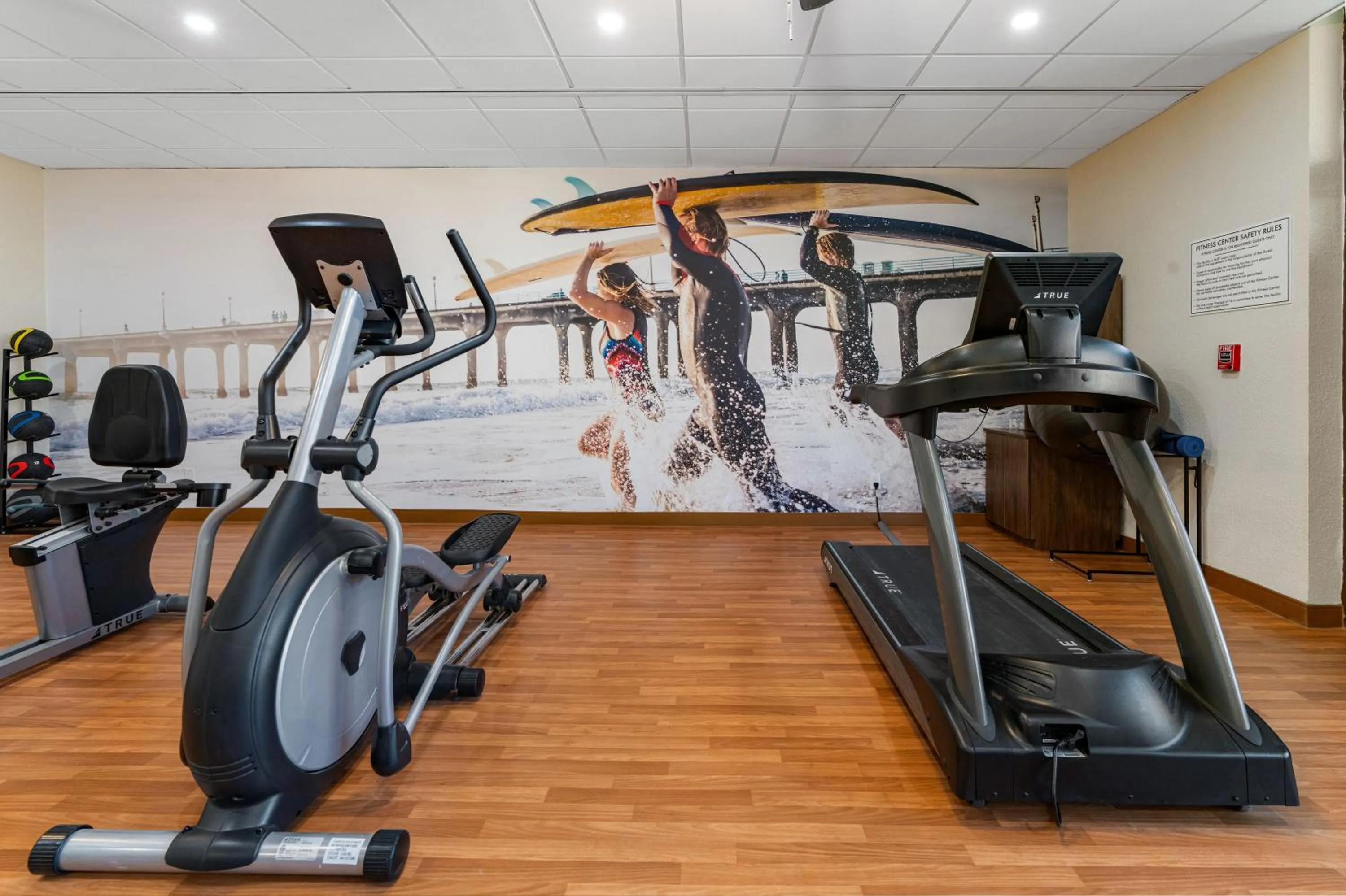 Fitness centre/facilities in Clarion Pointe Galveston - Beachfront