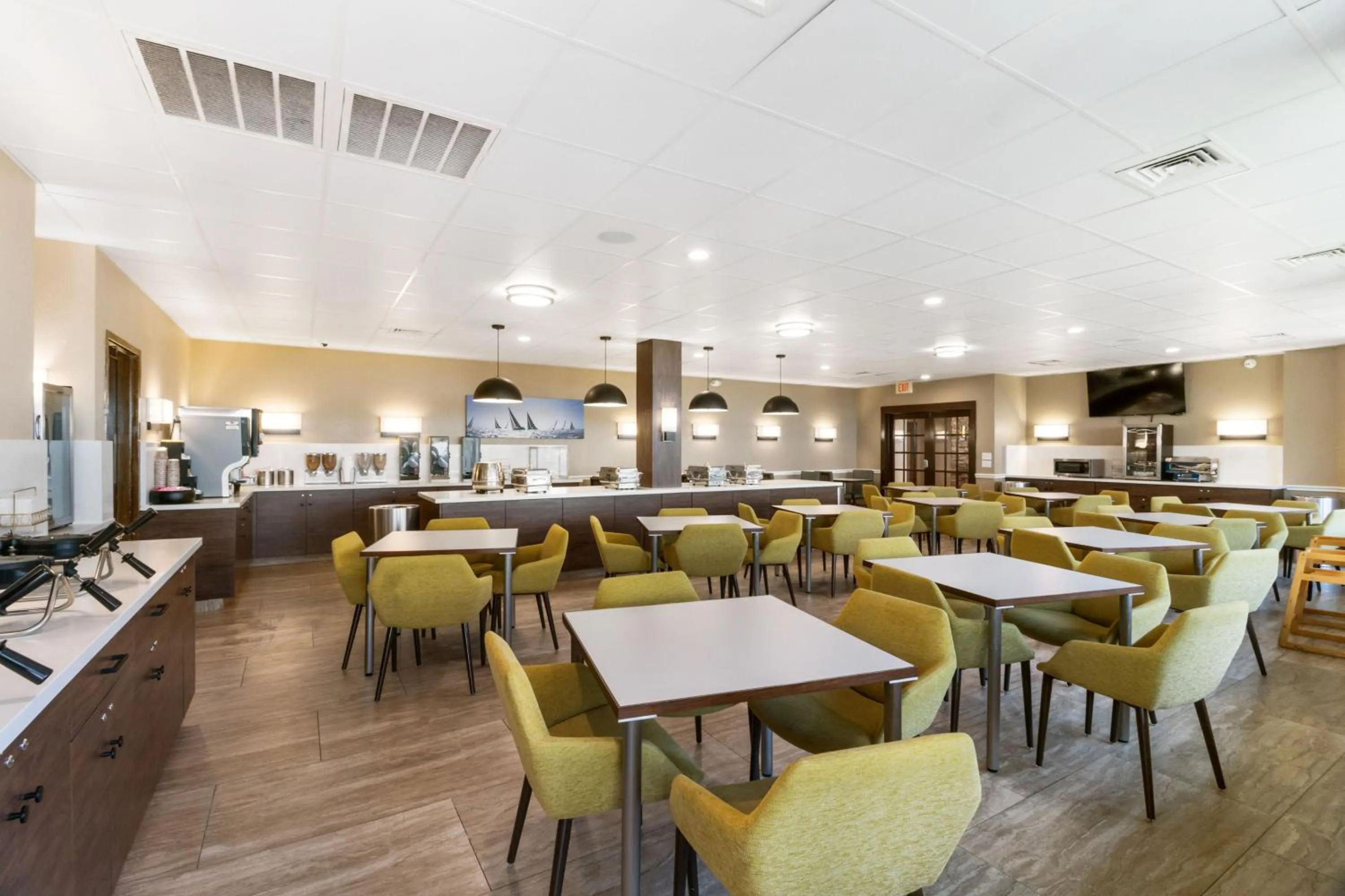 Restaurant/places to eat in Beachfront Palms Hotel Galveston