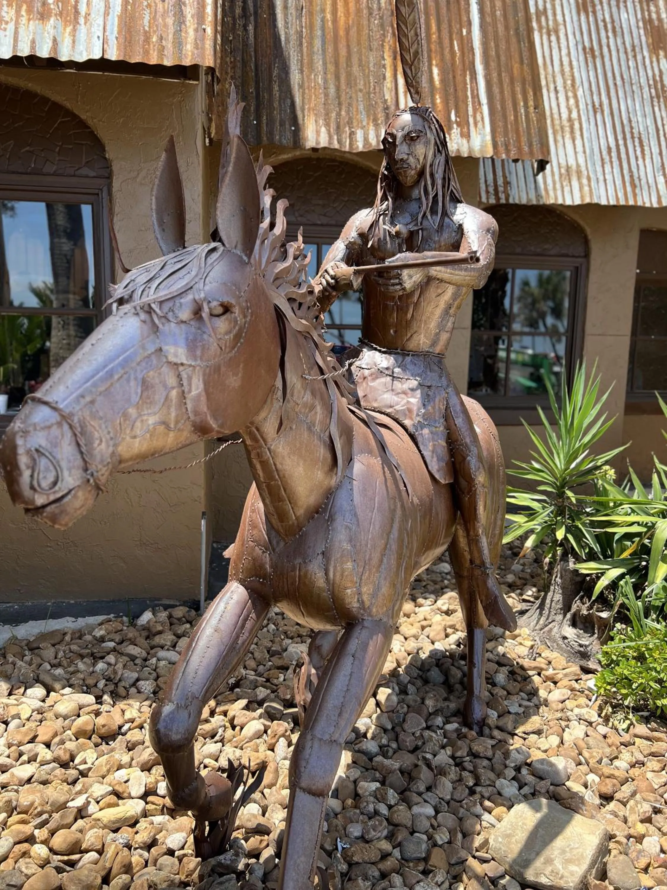 Restaurant/places to eat in Beachfront Palms Hotel Galveston