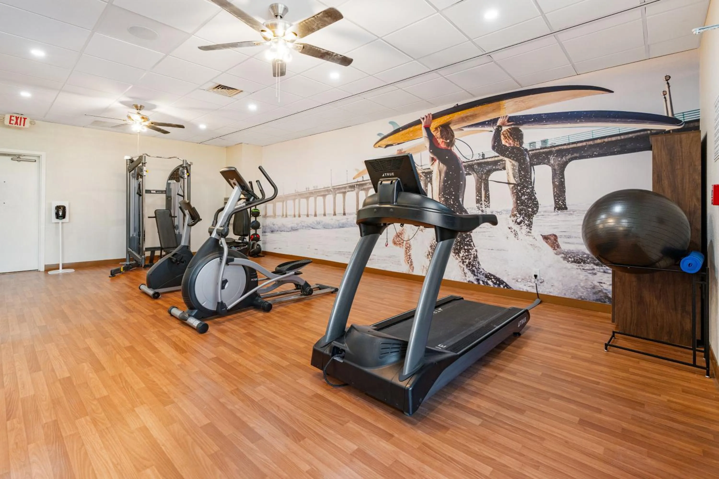 Fitness centre/facilities in Clarion Pointe Galveston - Beachfront