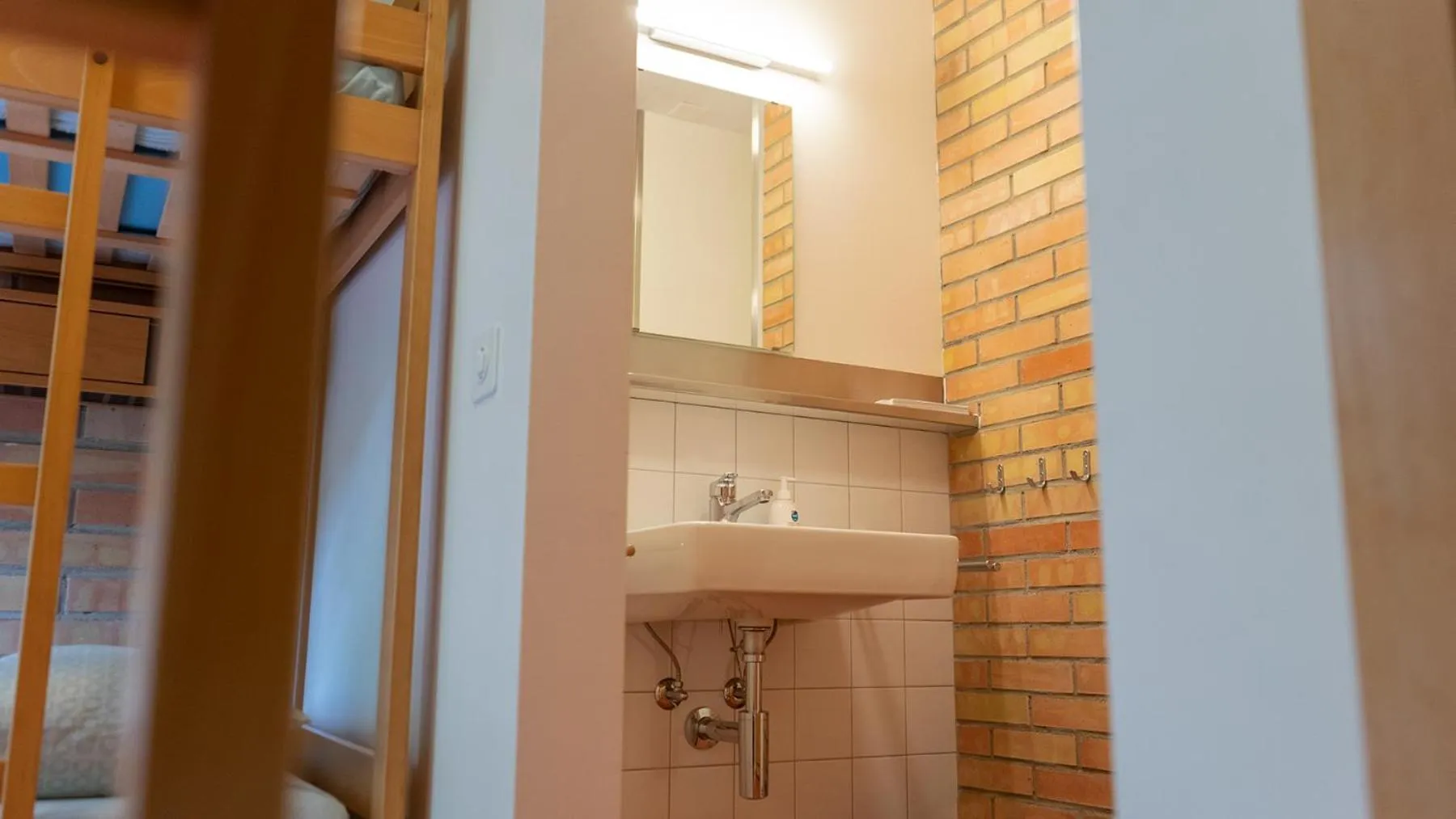 Decorative detail in St. Gallen Youth Hostel