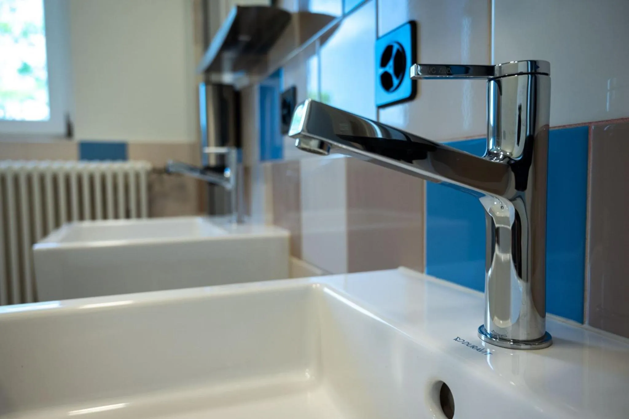 Bathroom in St. Gallen Youth Hostel