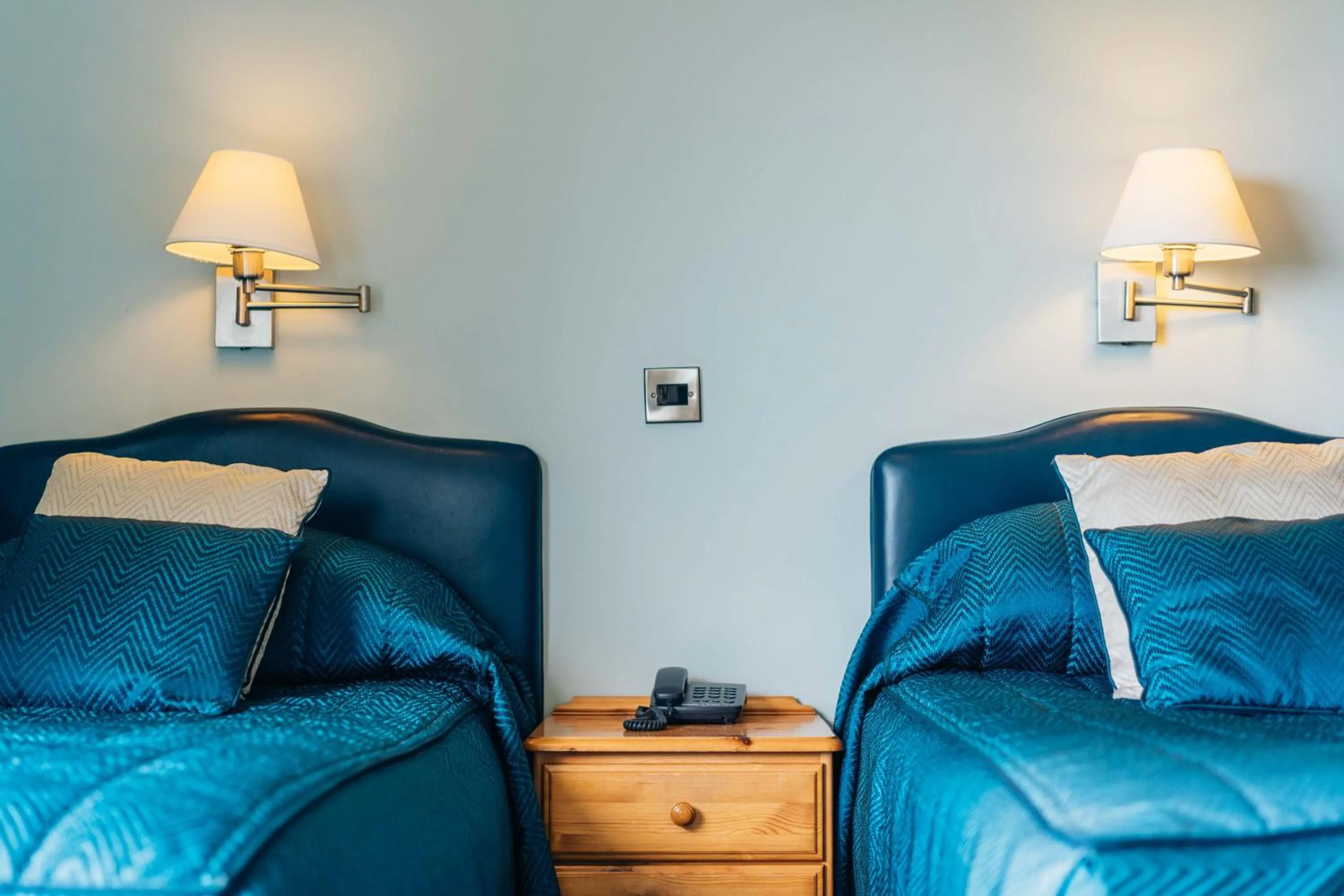 Standard Twin Room with Garden View in Trefeddian Hotel