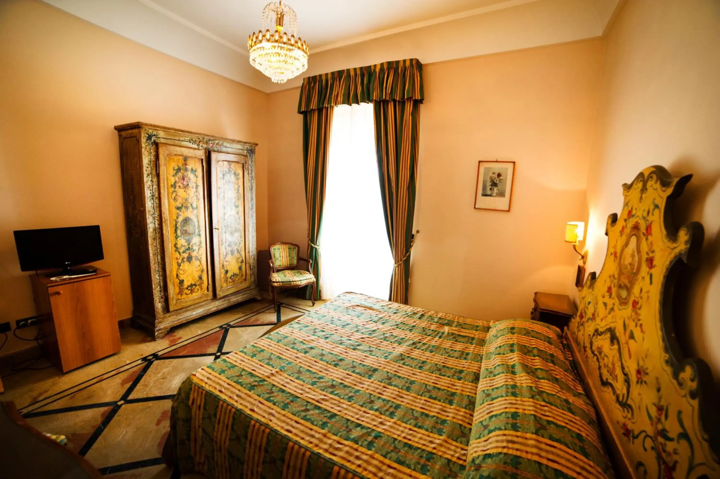 Bed in Grande Albergo Miramare Bed in Grande Albergo Miramare