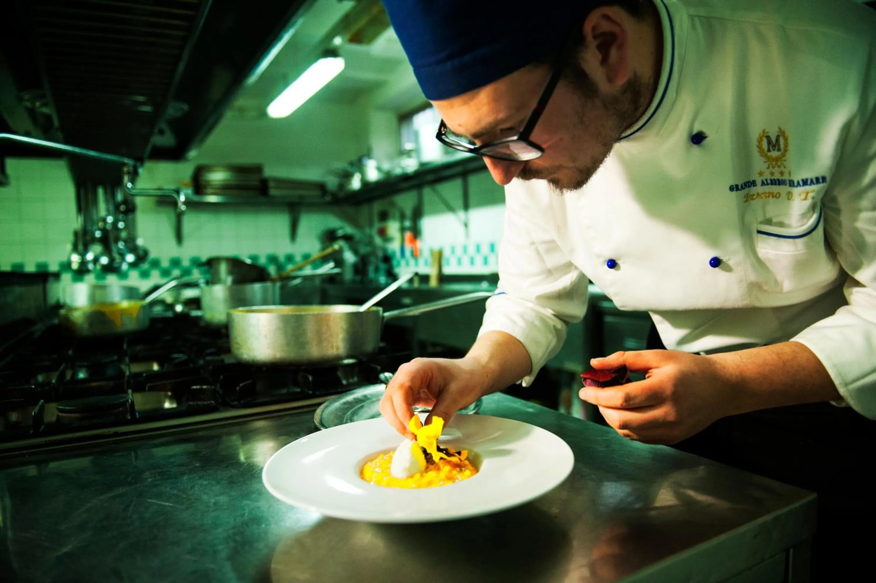 Restaurant/places to eat in Grande Albergo Miramare