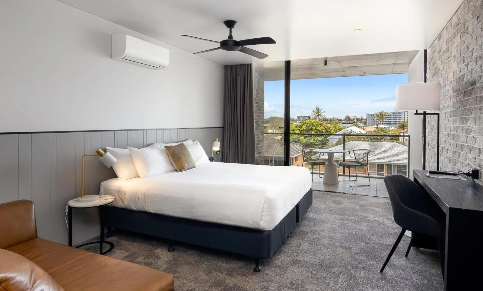 Bed in The Sebel Brisbane Margate Beach