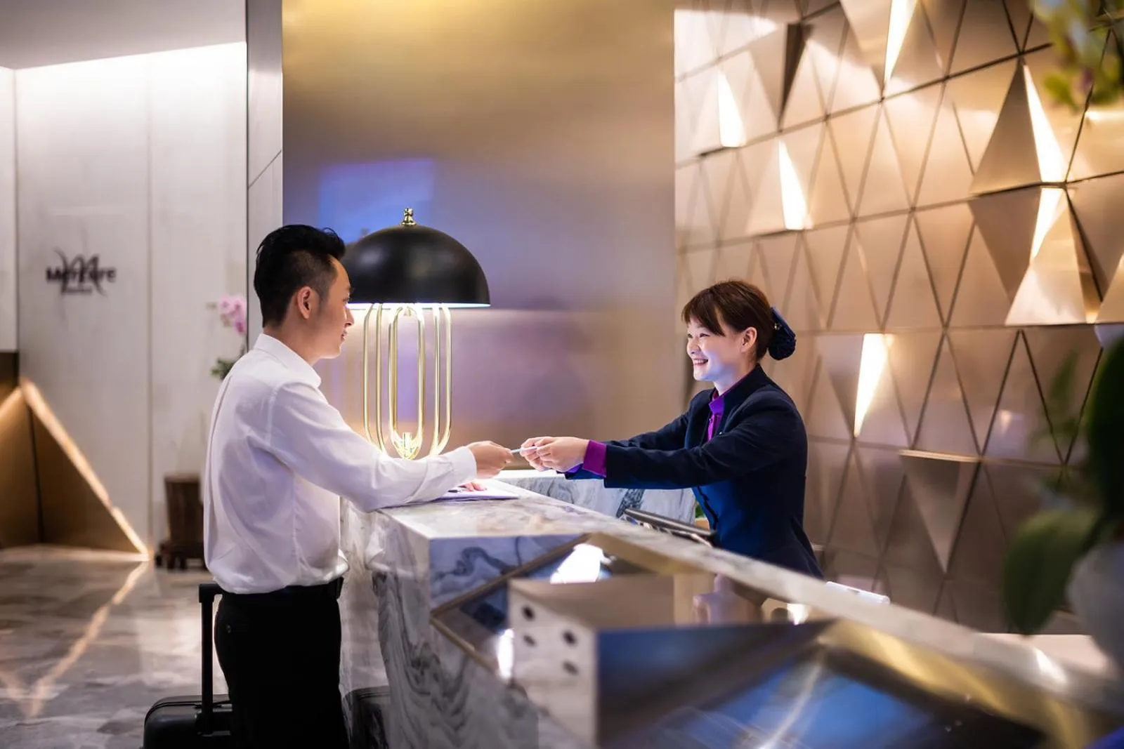 Lobby or reception in Mercure Shanghai NECC