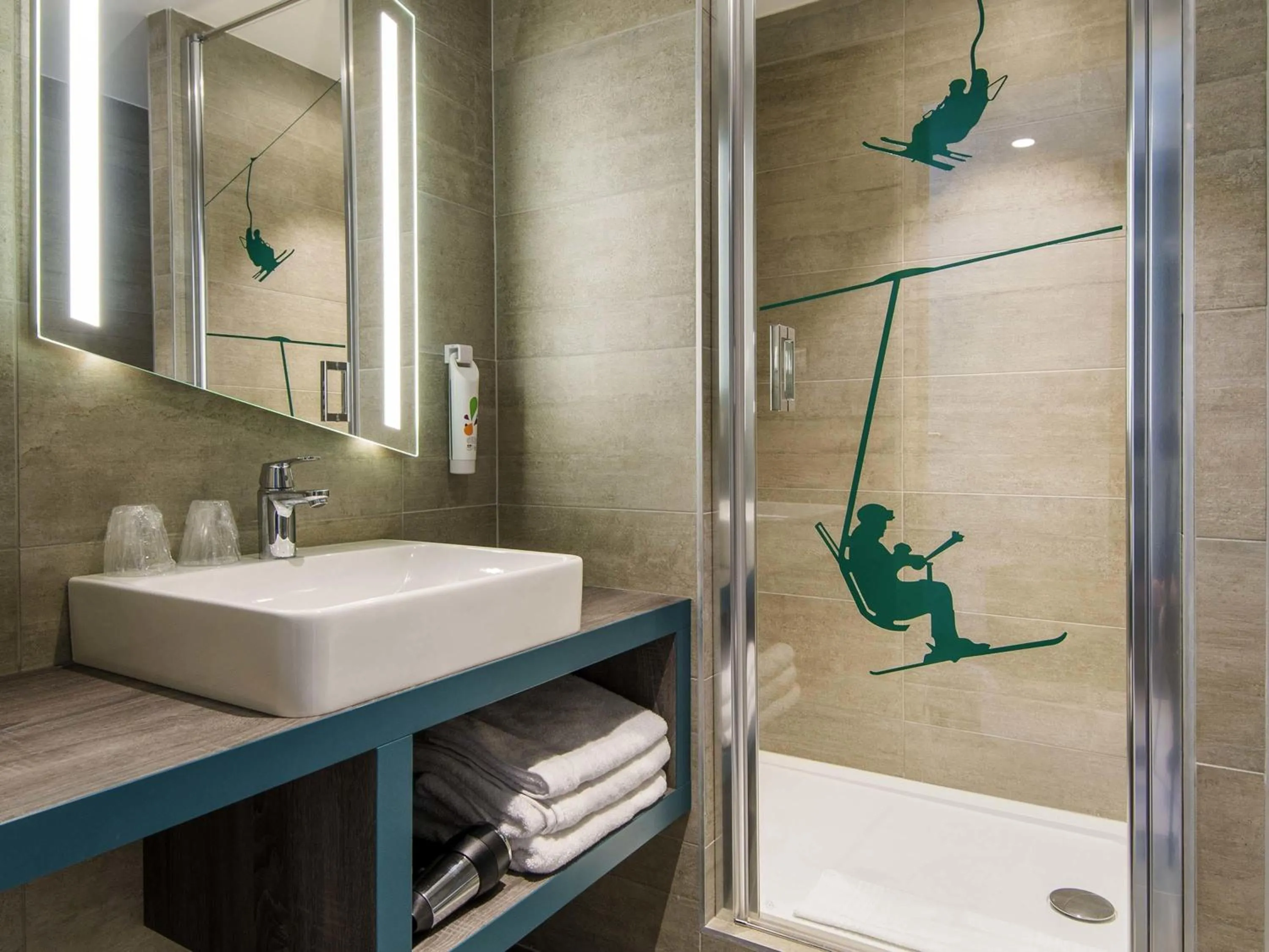 Bedroom in Ibis Styles Sallanches Pays du Mont-Blanc