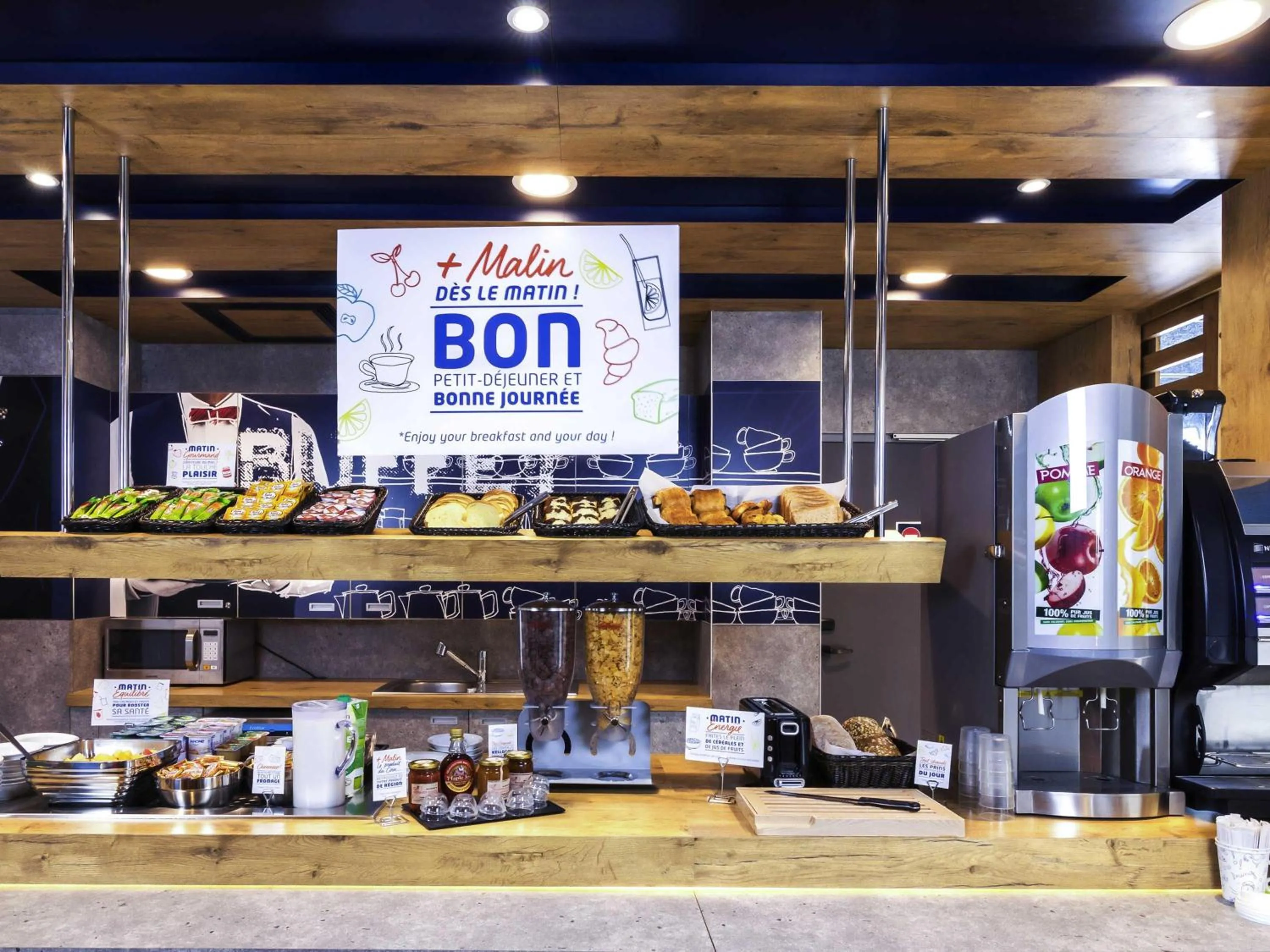 Breakfast in ibis budget Auxerre Centre