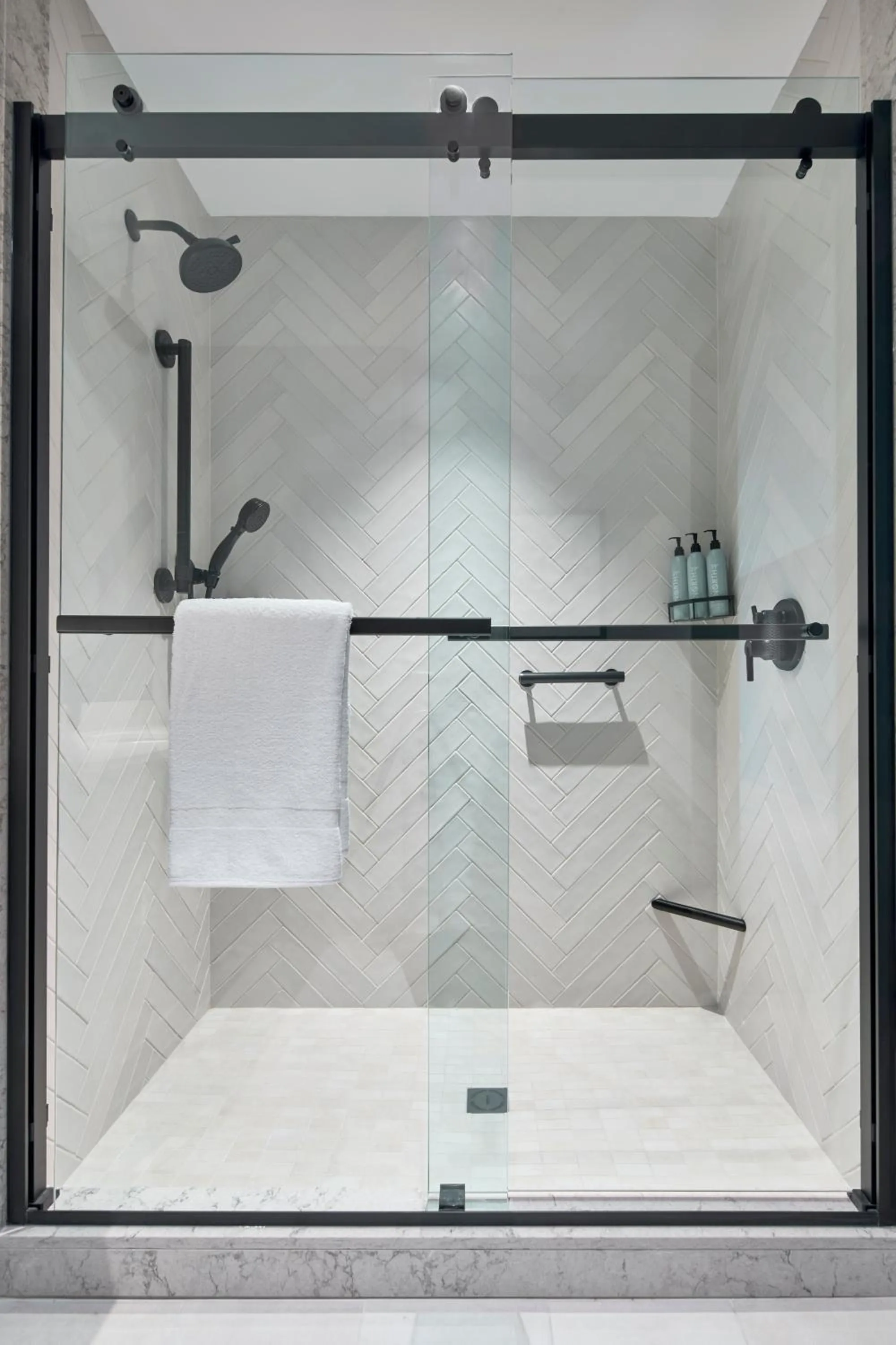 Shower in Residence Inn by Marriott Nashville Downtown/Convention Center