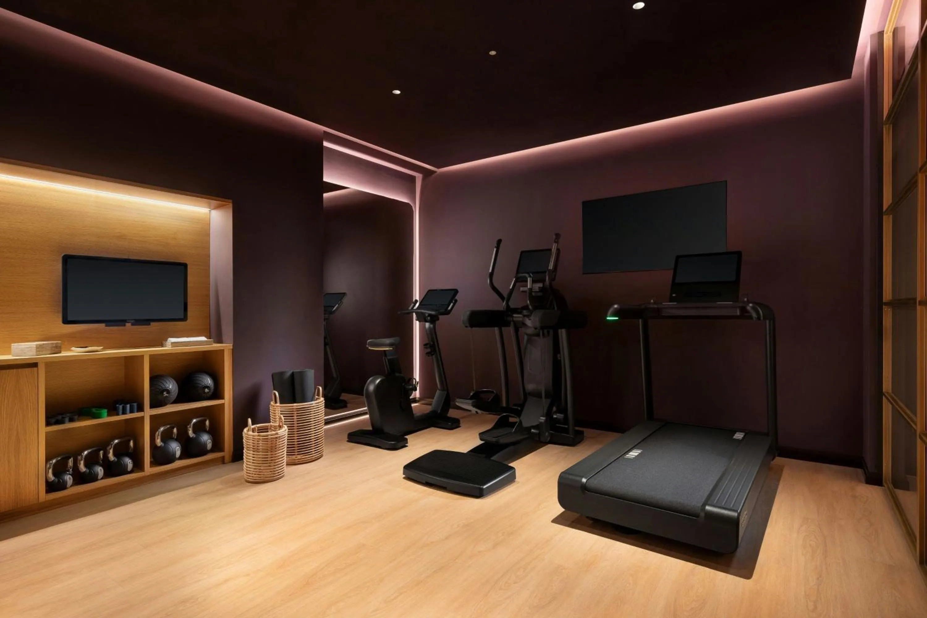 Fitness centre/facilities in The Pantheon Iconic Rome Hotel, Autograph Collection
