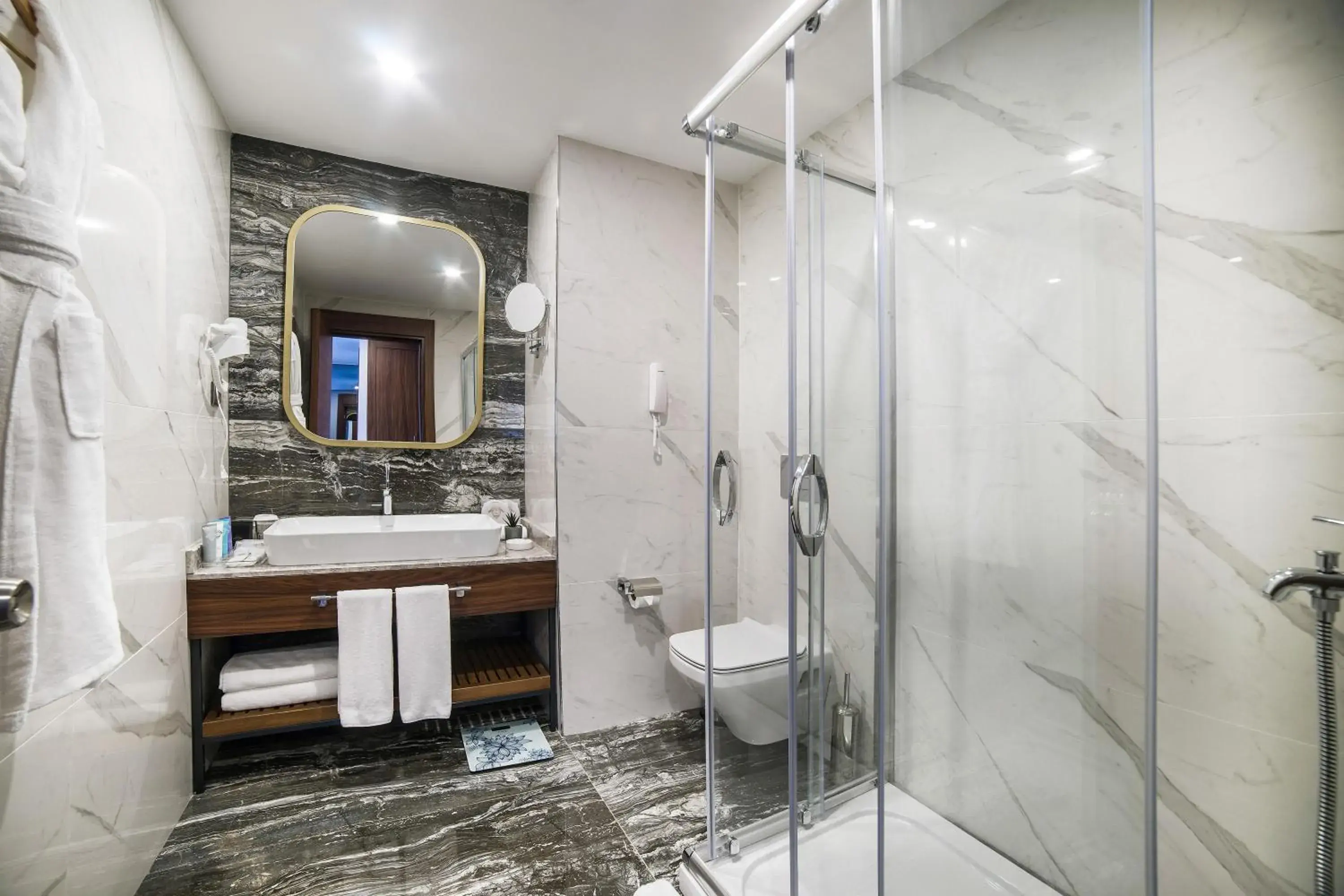 Bathroom in Vogue Hotel Supreme Istanbul Bathroom in Vogue Hotel Supreme Istanbul