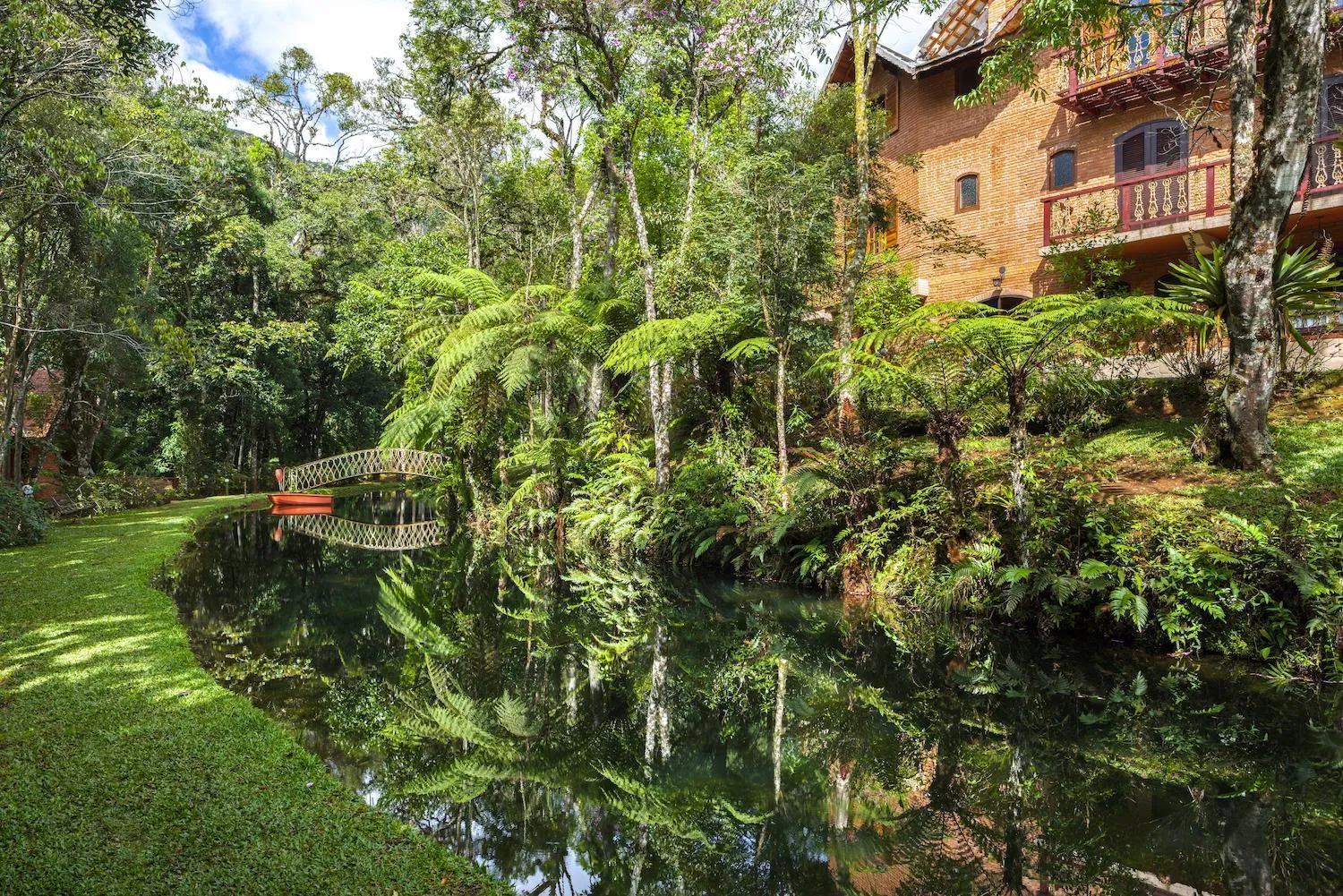 Garden in Estalagem Spiller