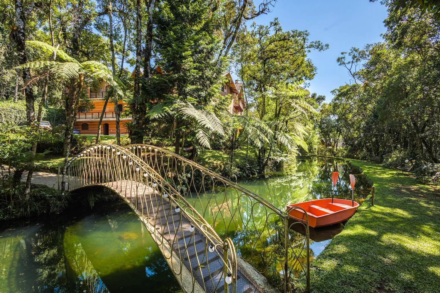 Garden in Estalagem Spiller