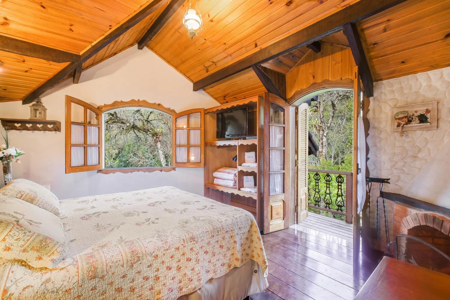 Bedroom, Bed in Estalagem Spiller