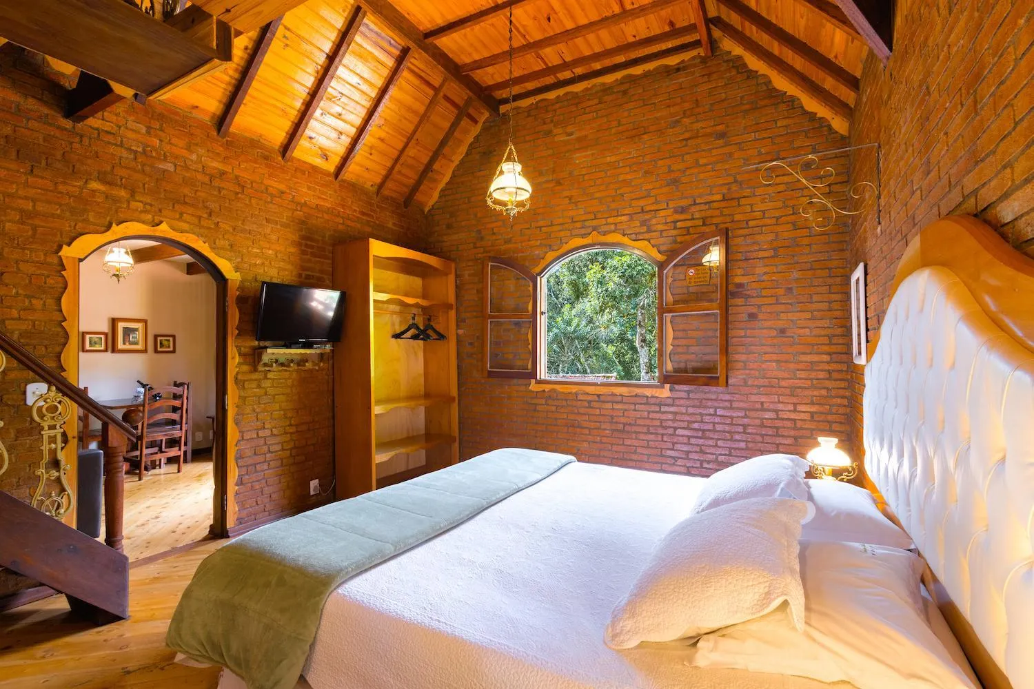 Bedroom, Bed in Estalagem Spiller