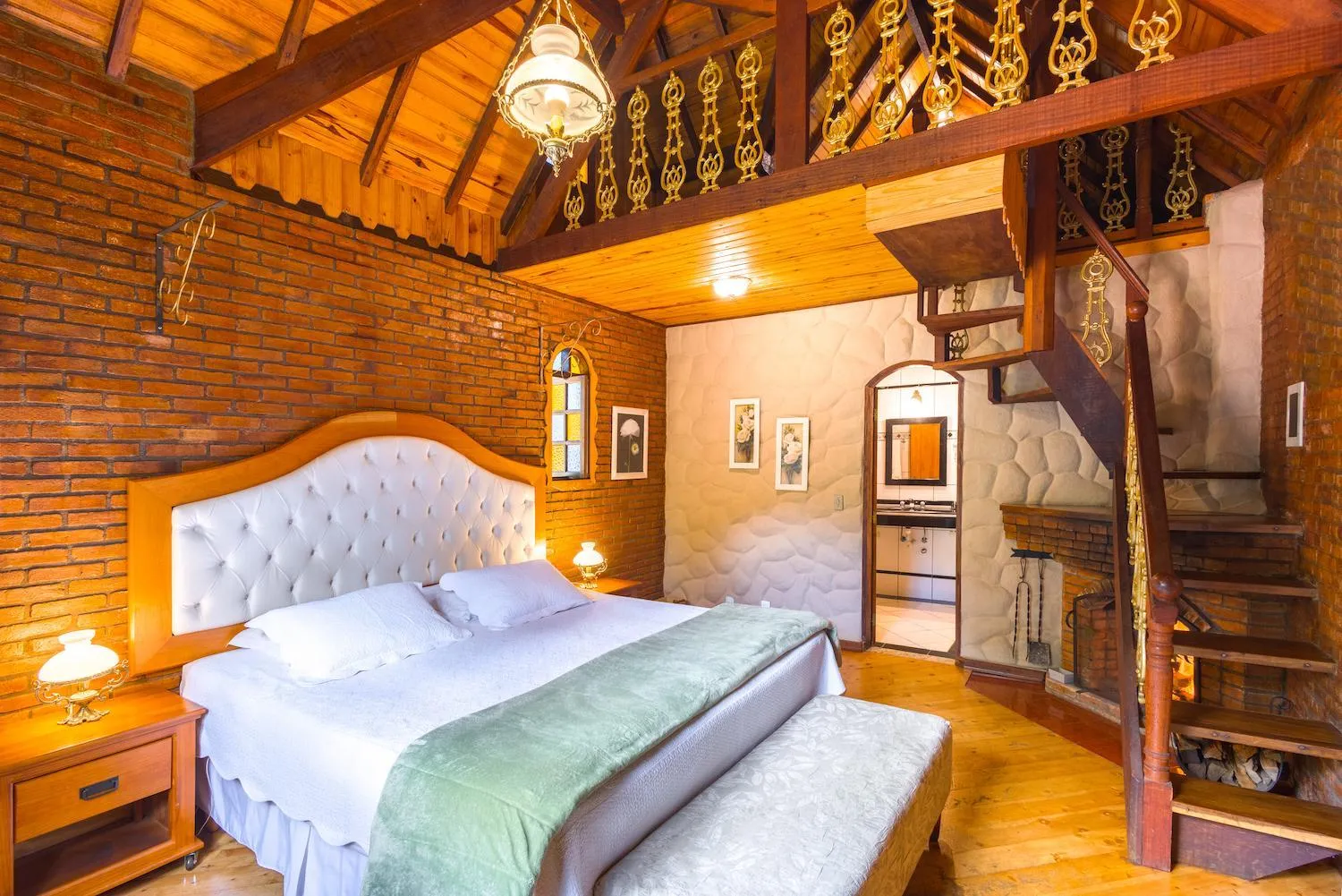 Bedroom, Bed in Estalagem Spiller