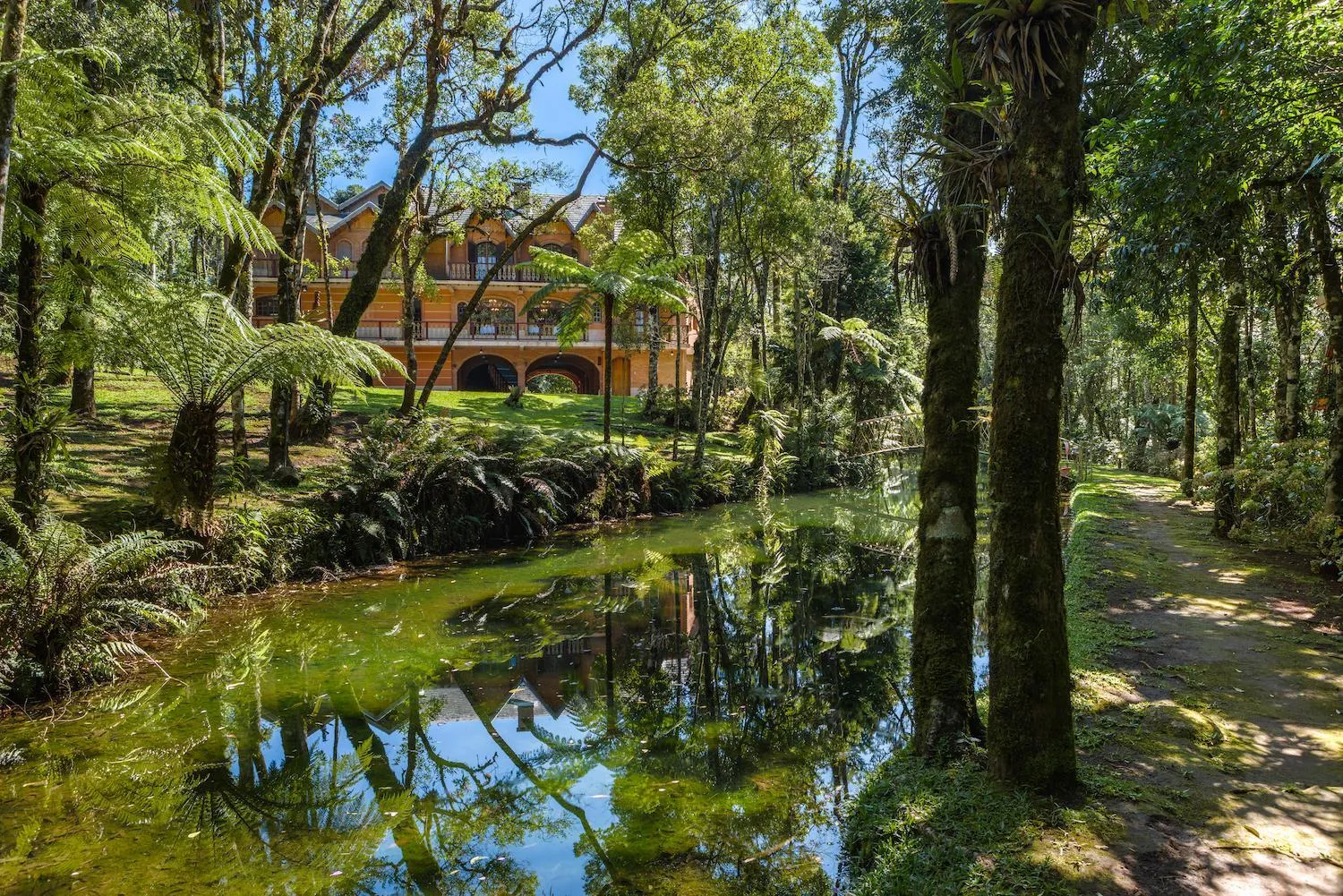 Garden in Estalagem Spiller