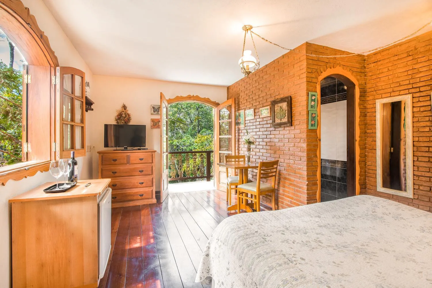 Bedroom, Bed in Estalagem Spiller