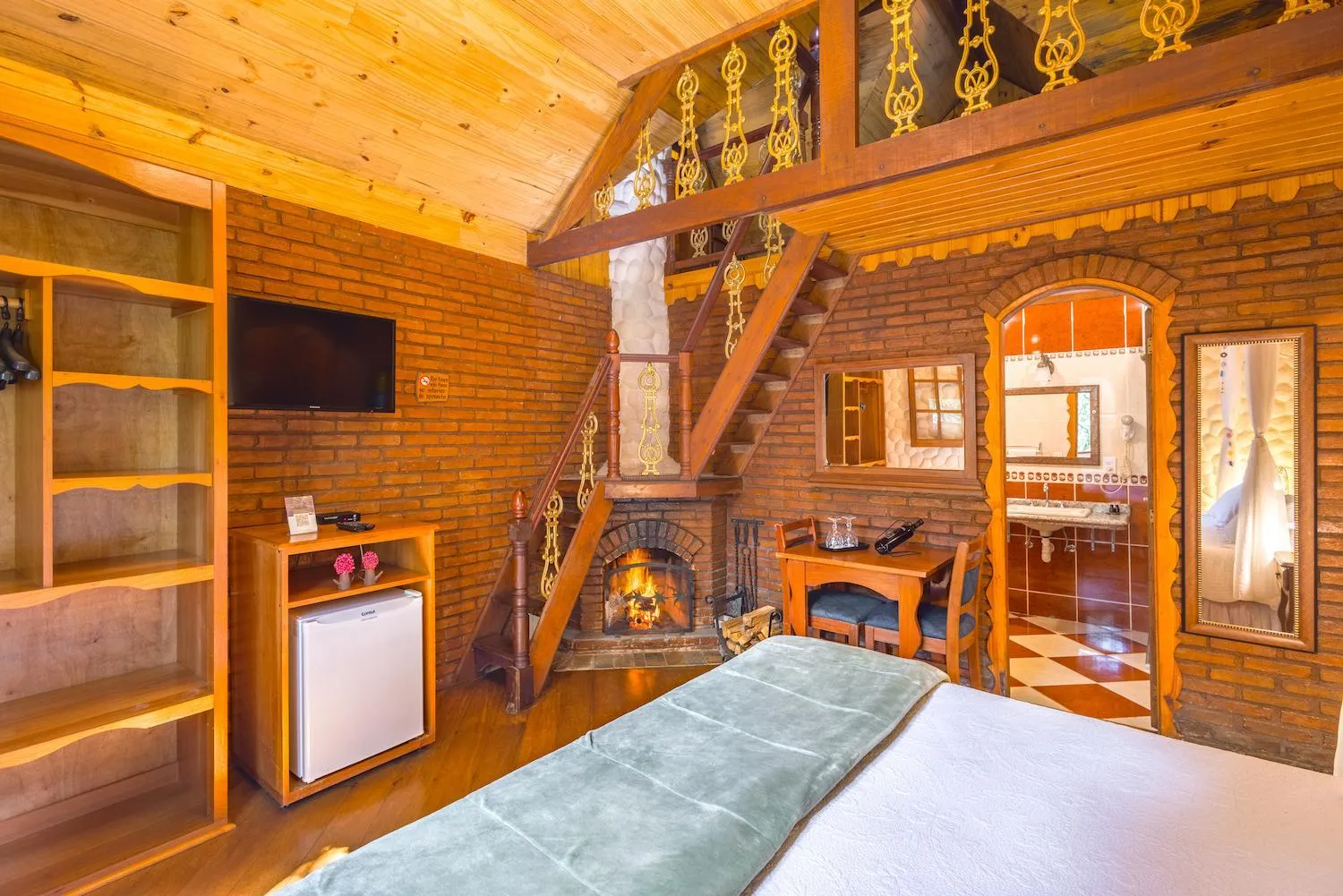 Bedroom, Bed in Estalagem Spiller