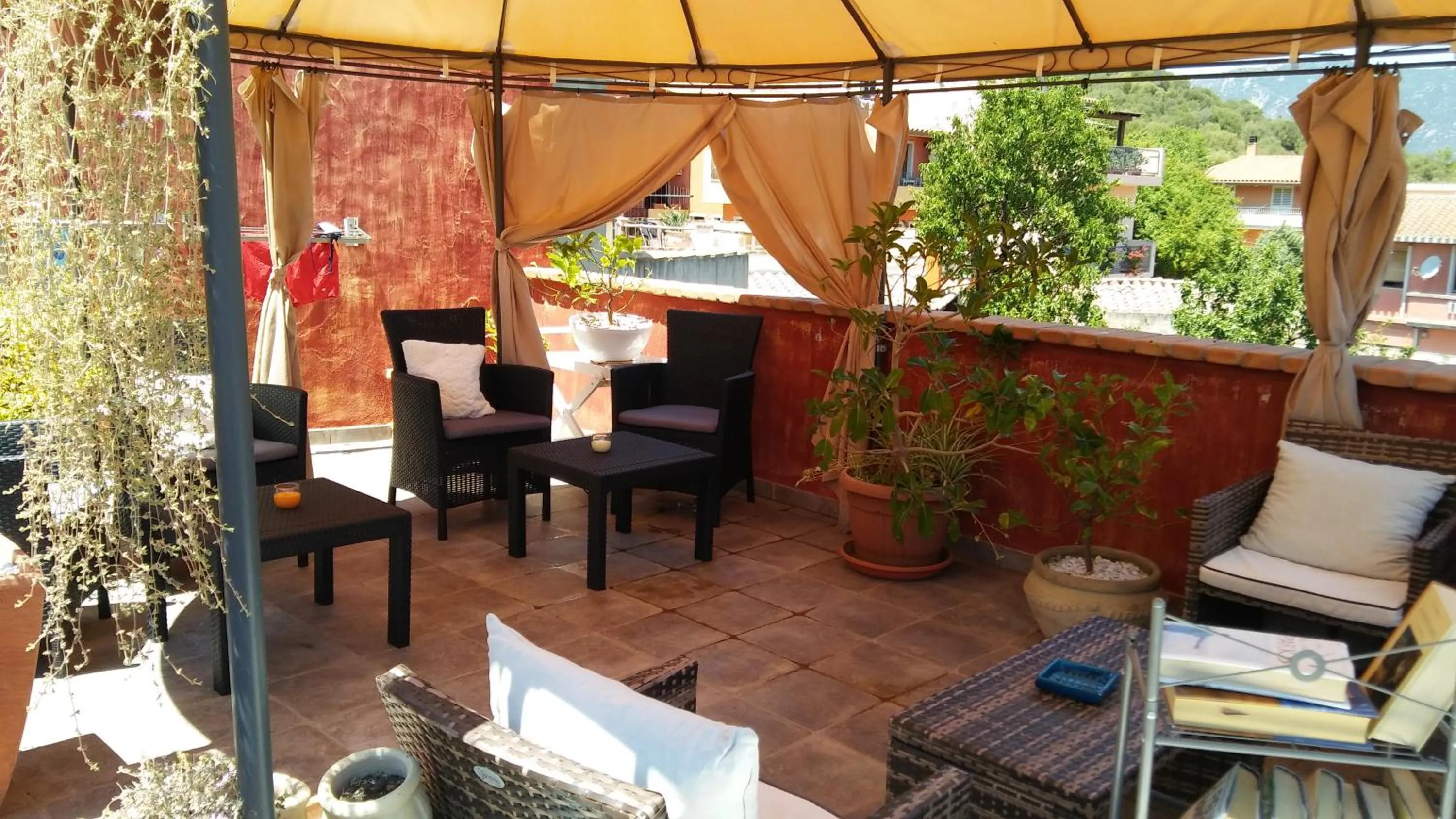 Balcony/Terrace in Hotel Sa Cralla Villasimius