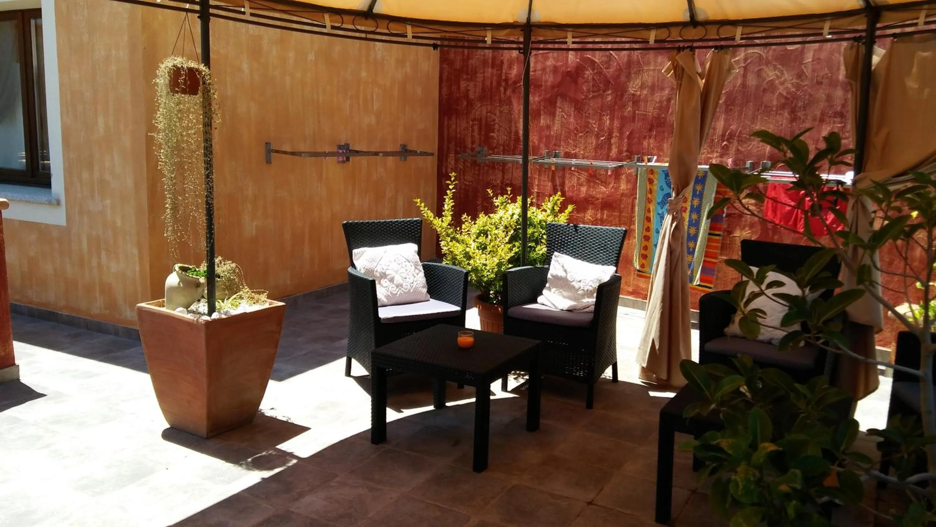 Balcony/Terrace in Hotel Sa Cralla Villasimius