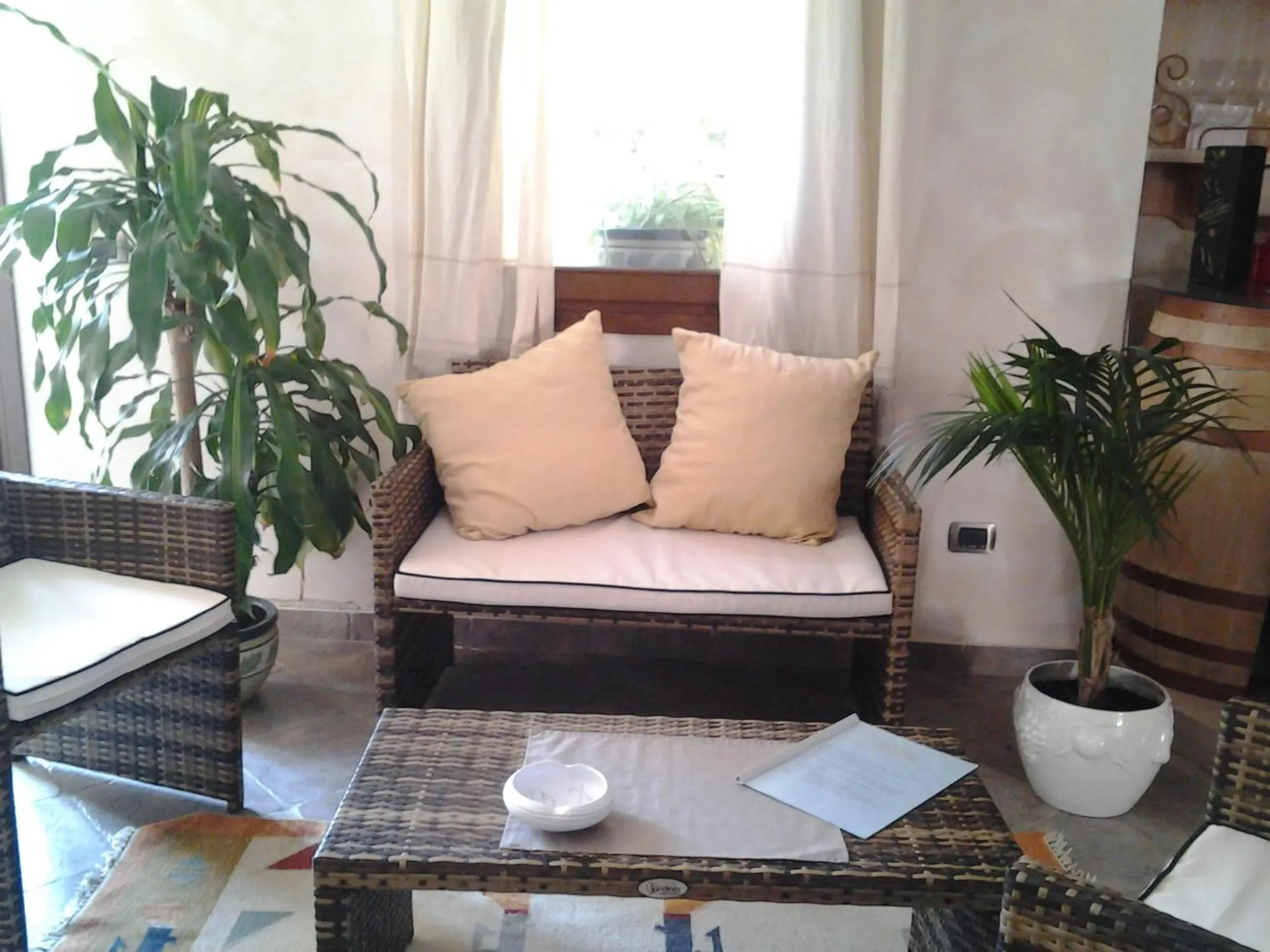 Lobby or reception in Hotel Sa Cralla Villasimius