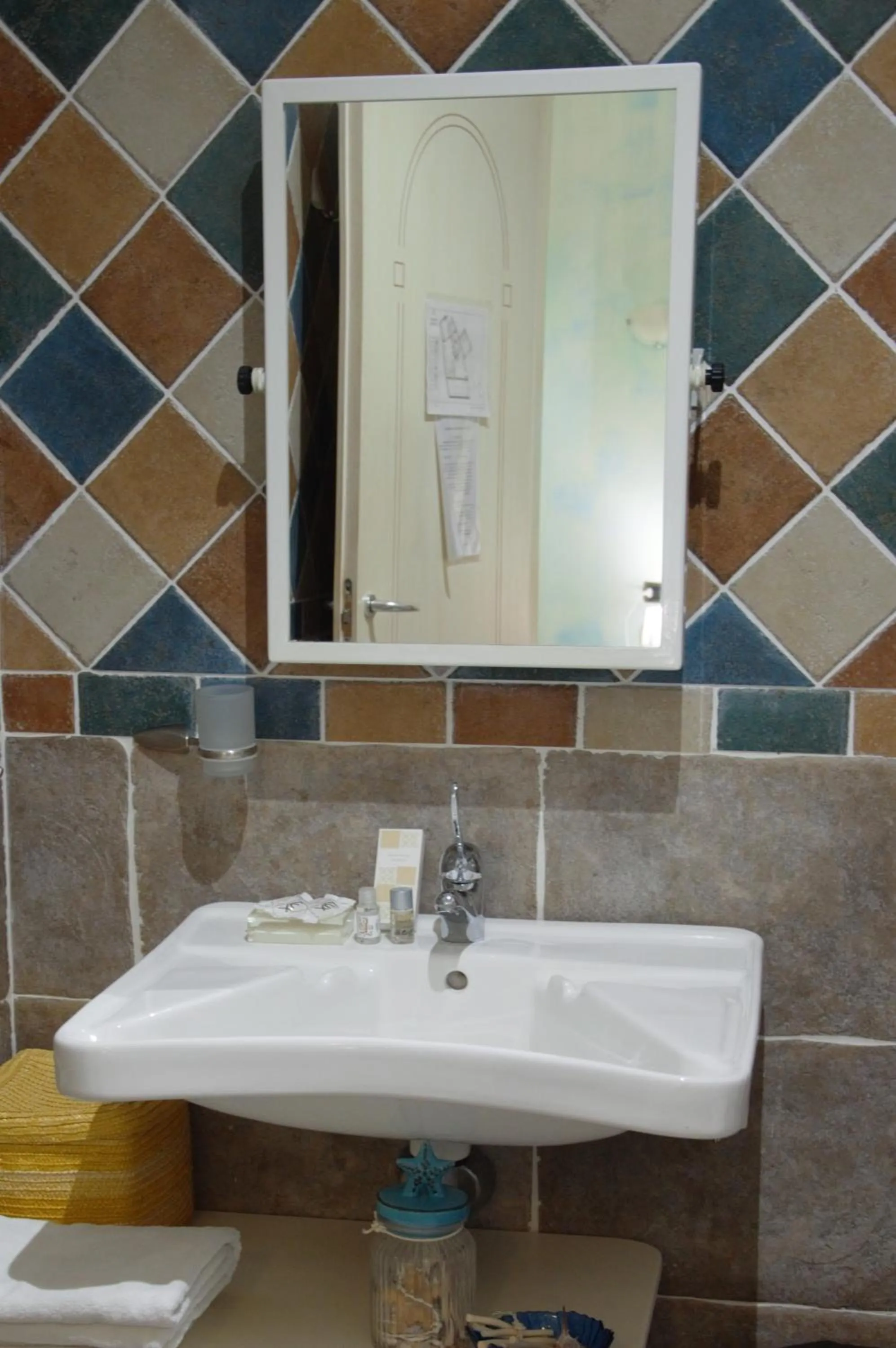 Bathroom in Hotel Sa Cralla Villasimius