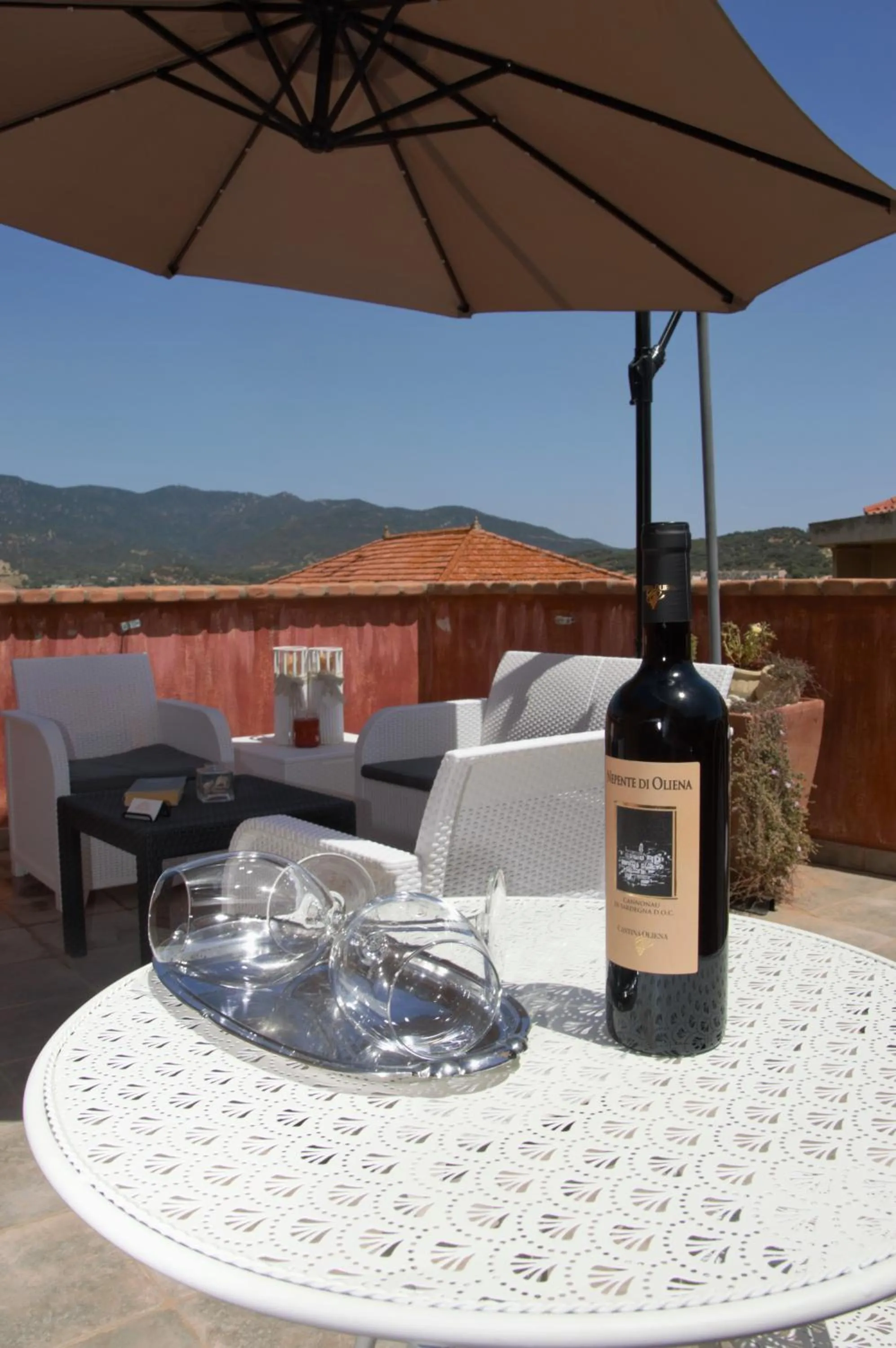 Balcony/Terrace in Hotel Sa Cralla Villasimius