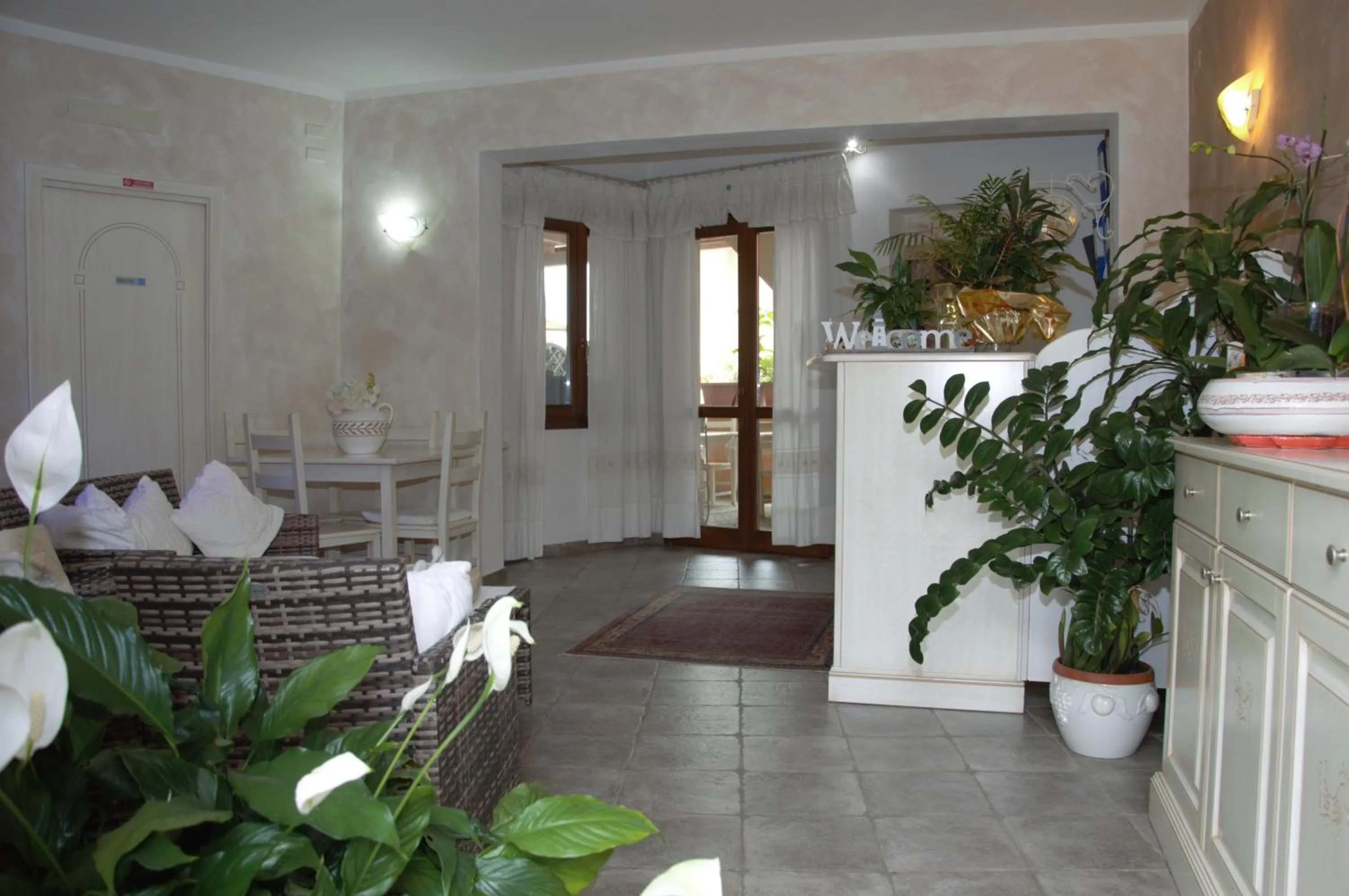 Lobby or reception in Hotel Sa Cralla Villasimius