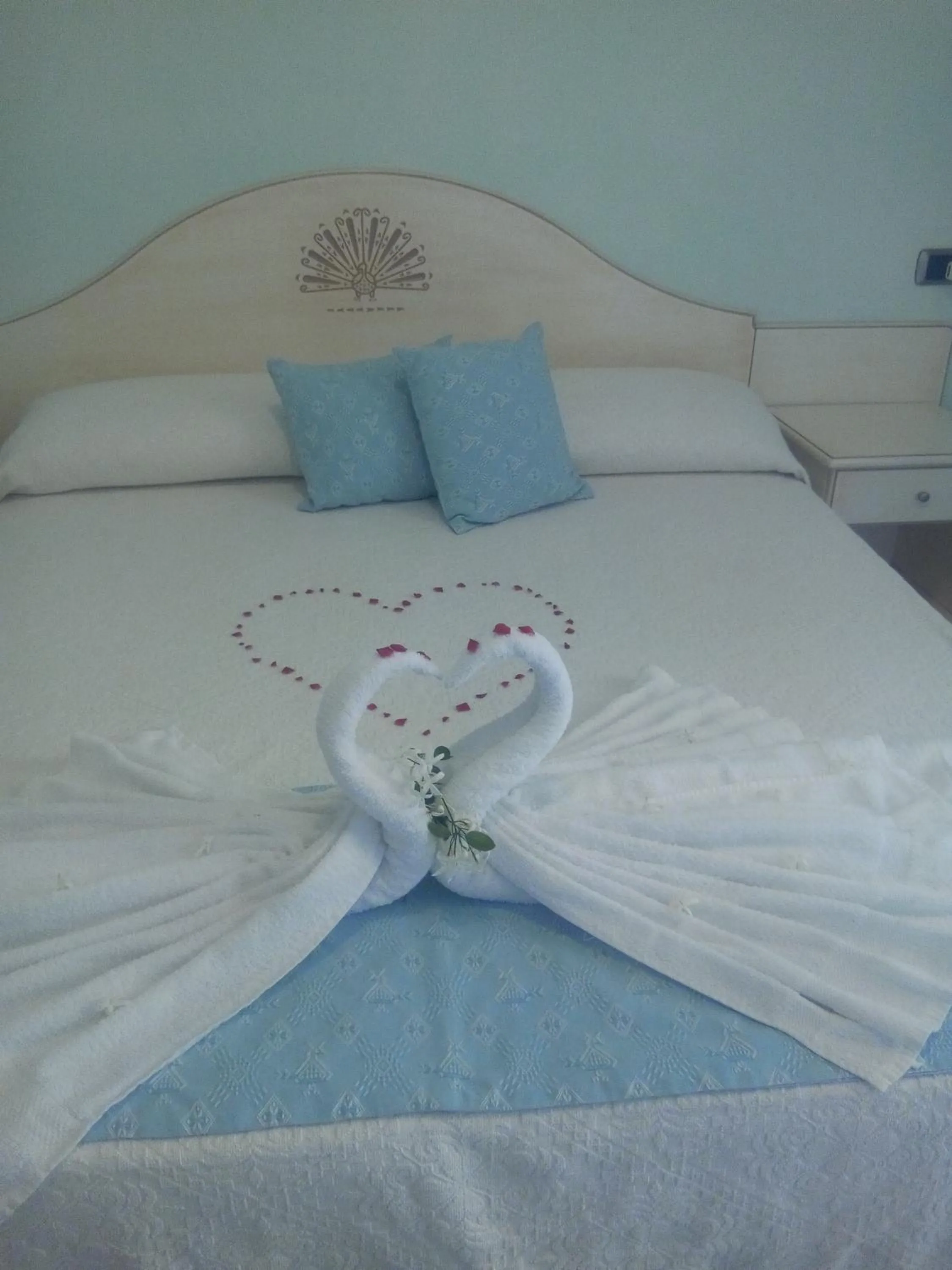 Bed in Hotel Sa Cralla Villasimius