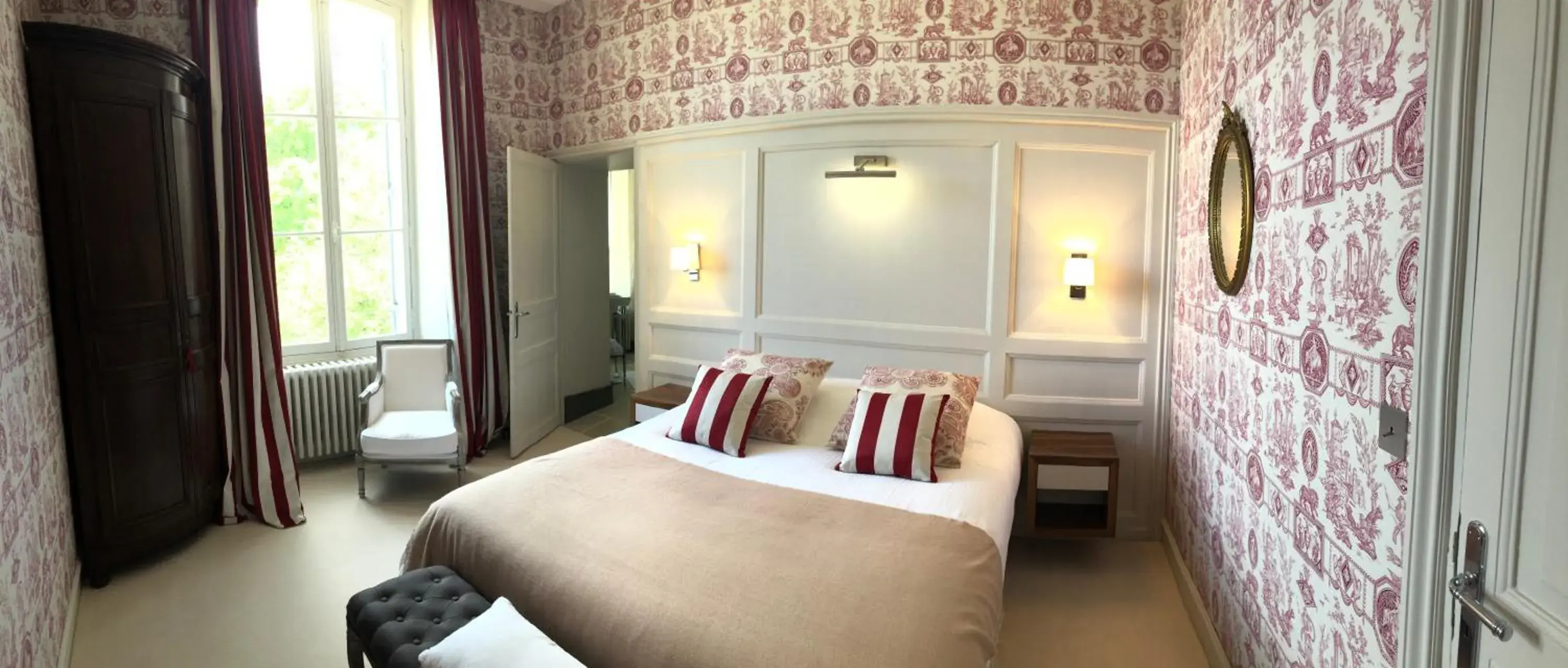 Double Room with Private External Bathroom in Château de la gauderie Double Room with Private External Bathroom in Château de la gauderie