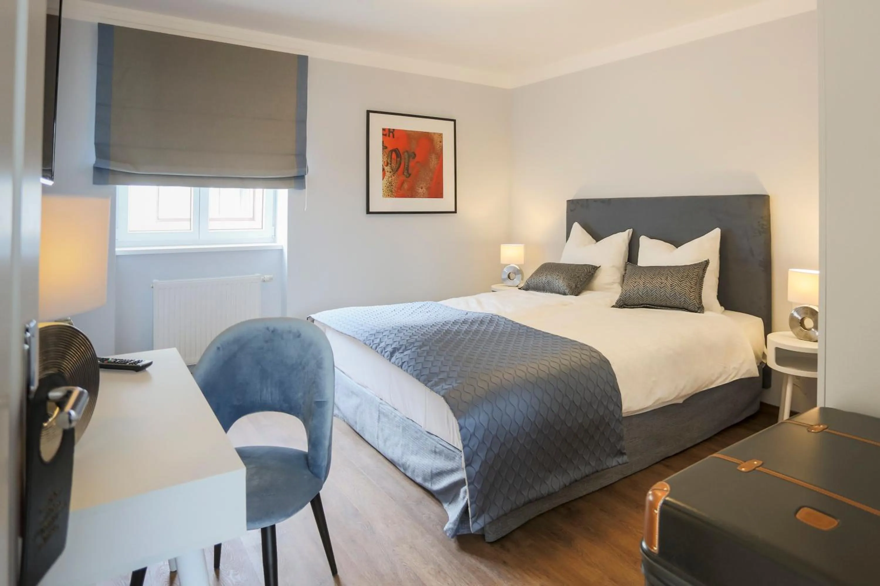 Bed in Hotel zur Schloss-Schmiede