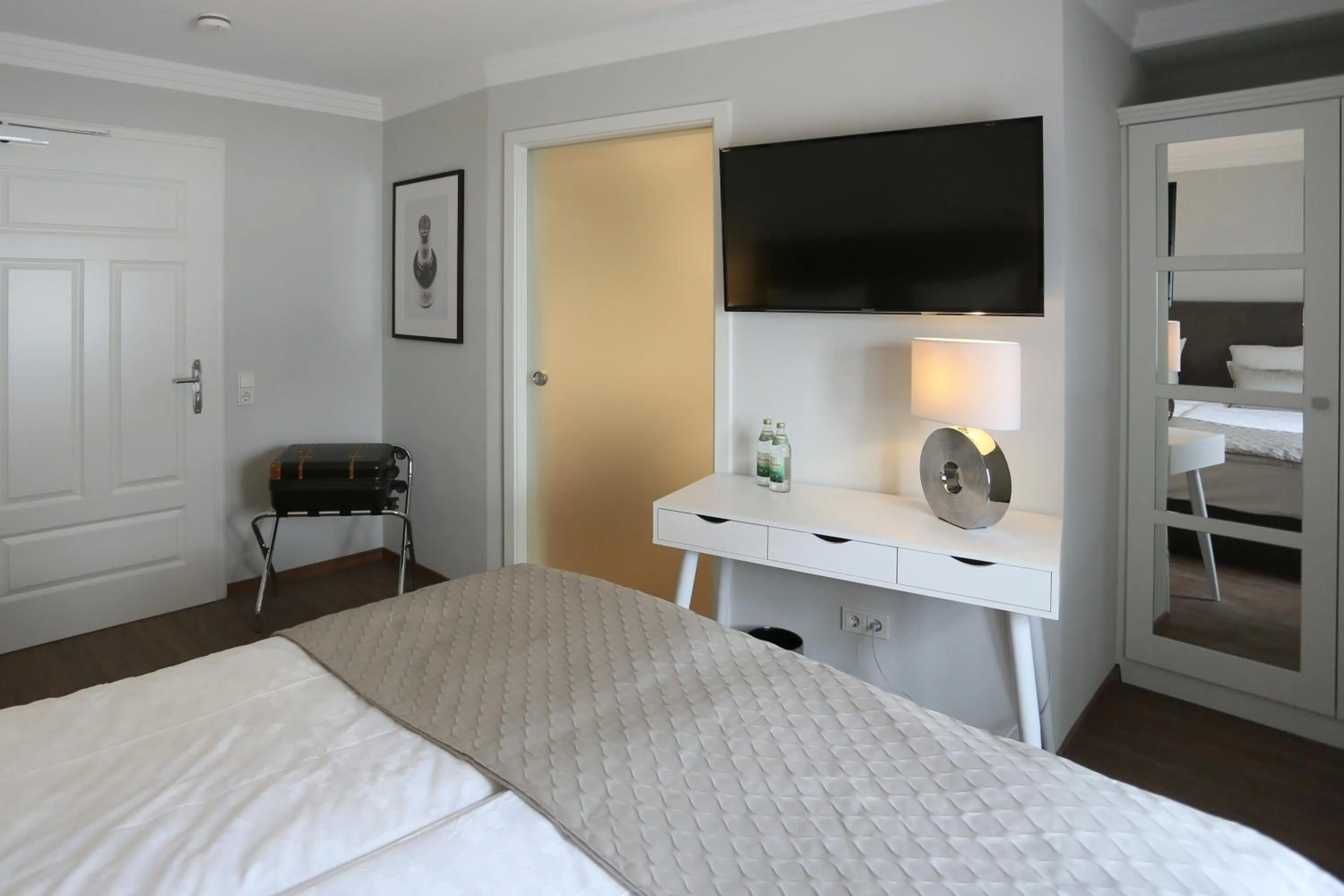 Bed in Hotel zur Schloss-Schmiede