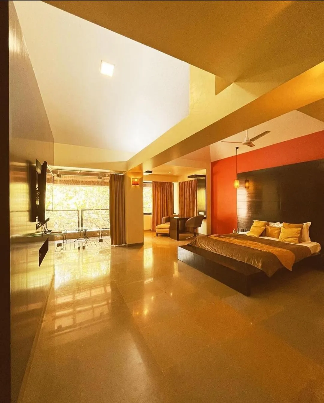 Bedroom in Outpost@Alibaug