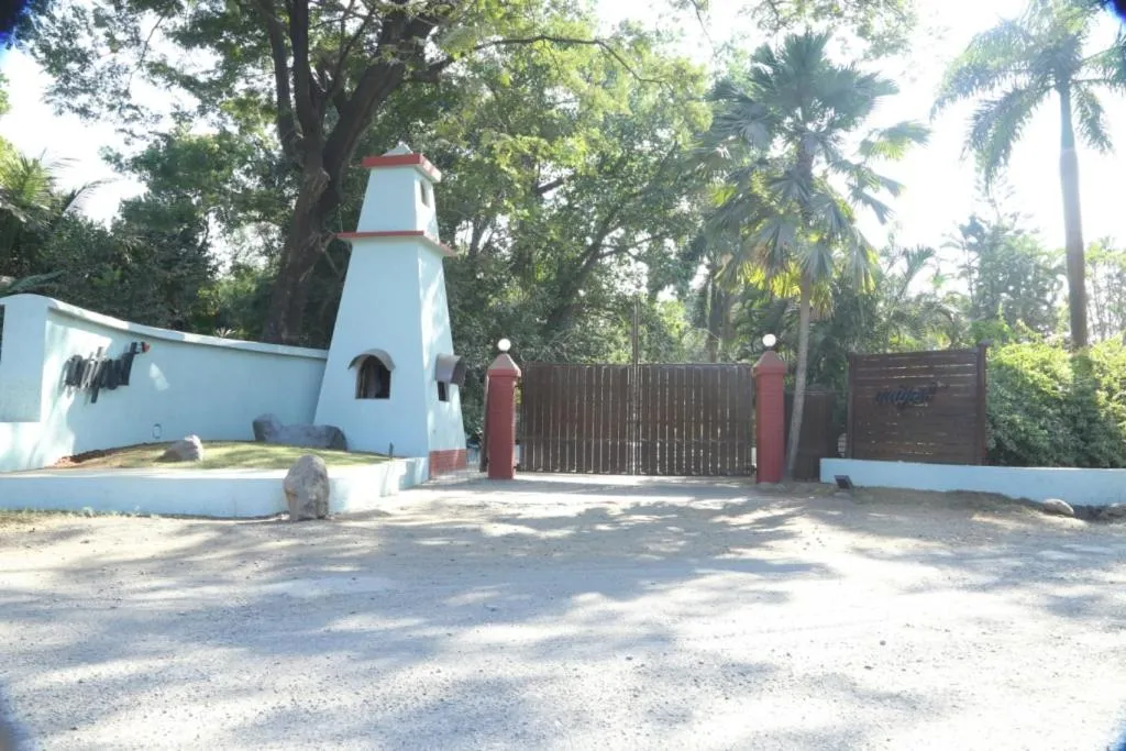 Facade/entrance in Outpost@Alibaug
