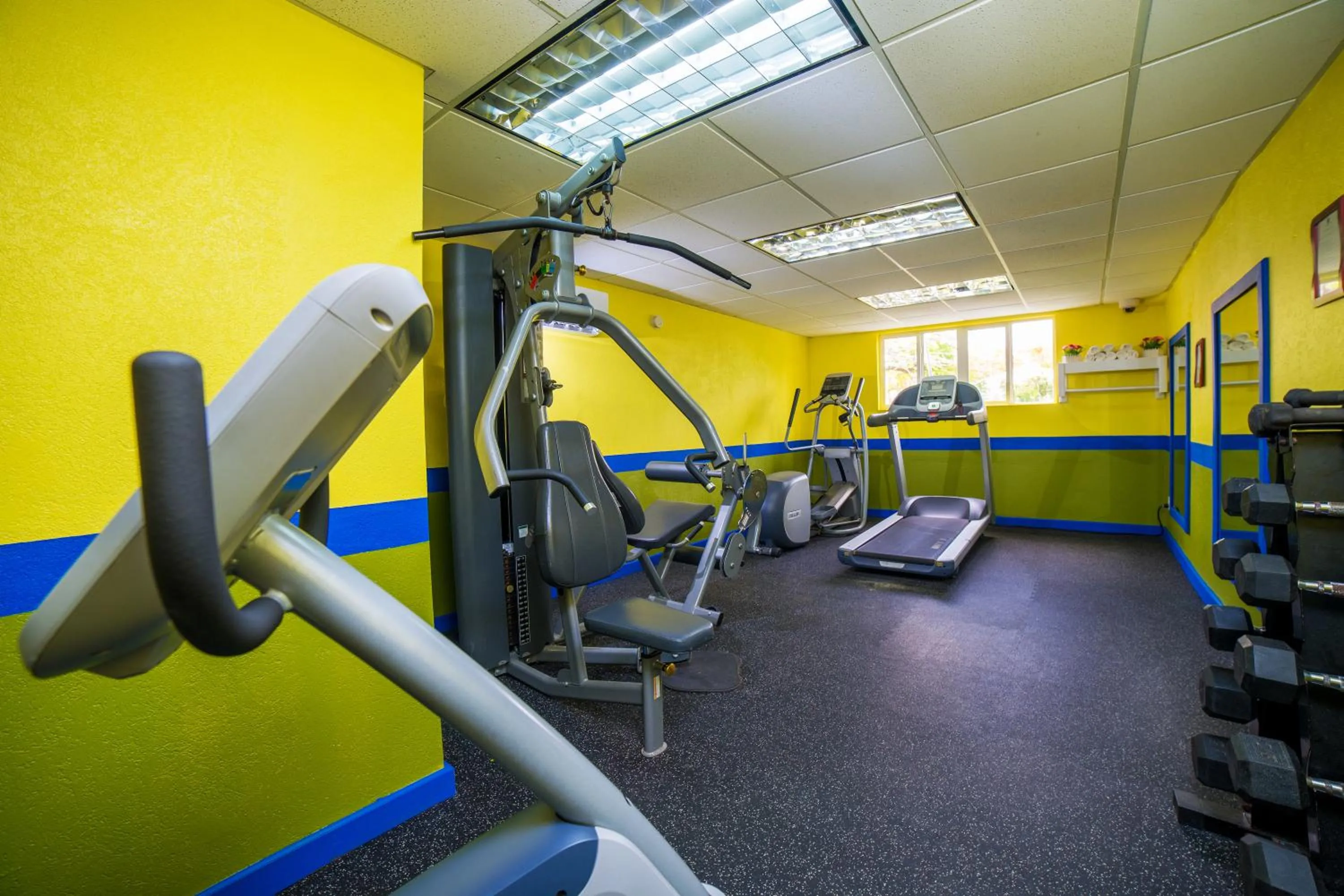 Fitness centre/facilities in Dover Beach Hotel