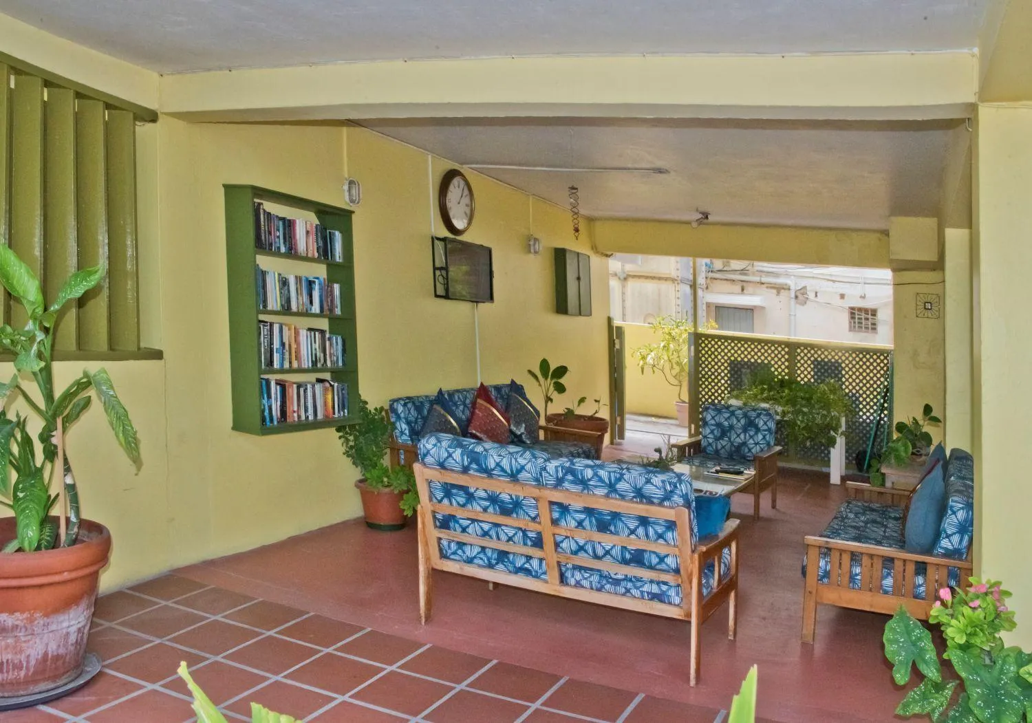 Seating area in Dover Beach Hotel