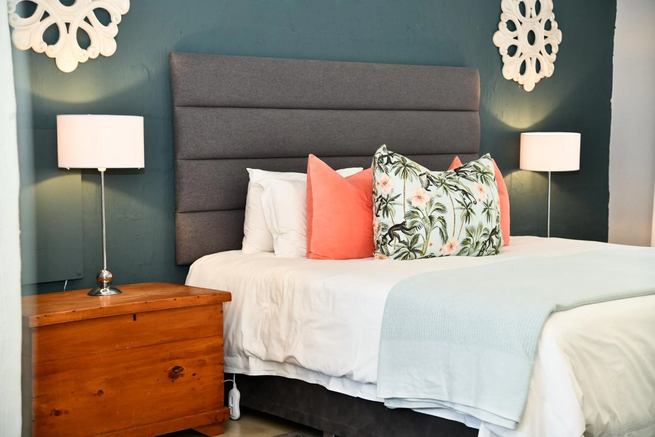 Bed in Gowan Valley Guest Farm