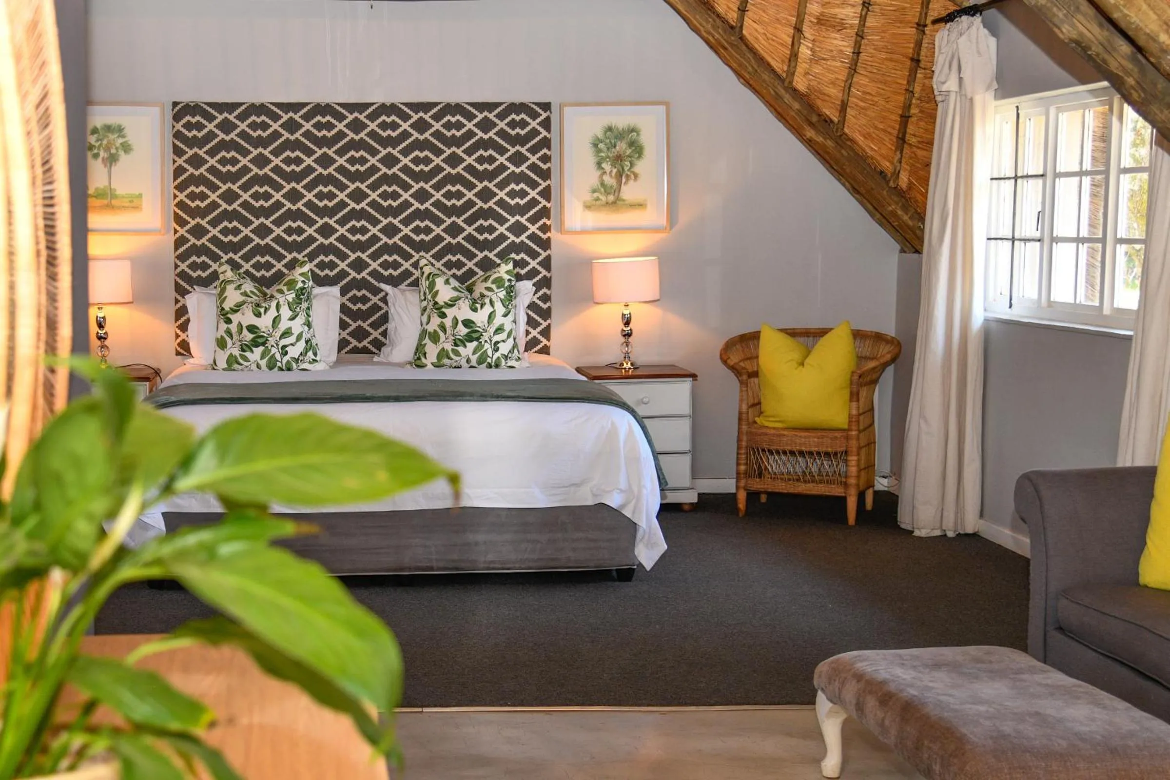 Bed in Gowan Valley Guest Farm