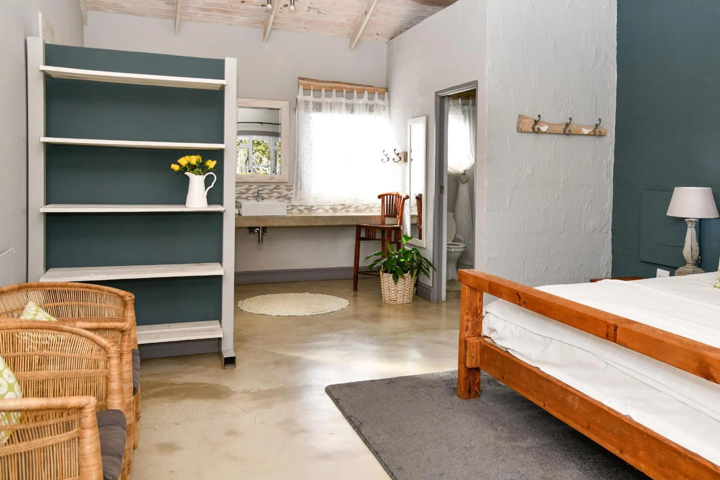 Bed in Gowan Valley Guest Farm